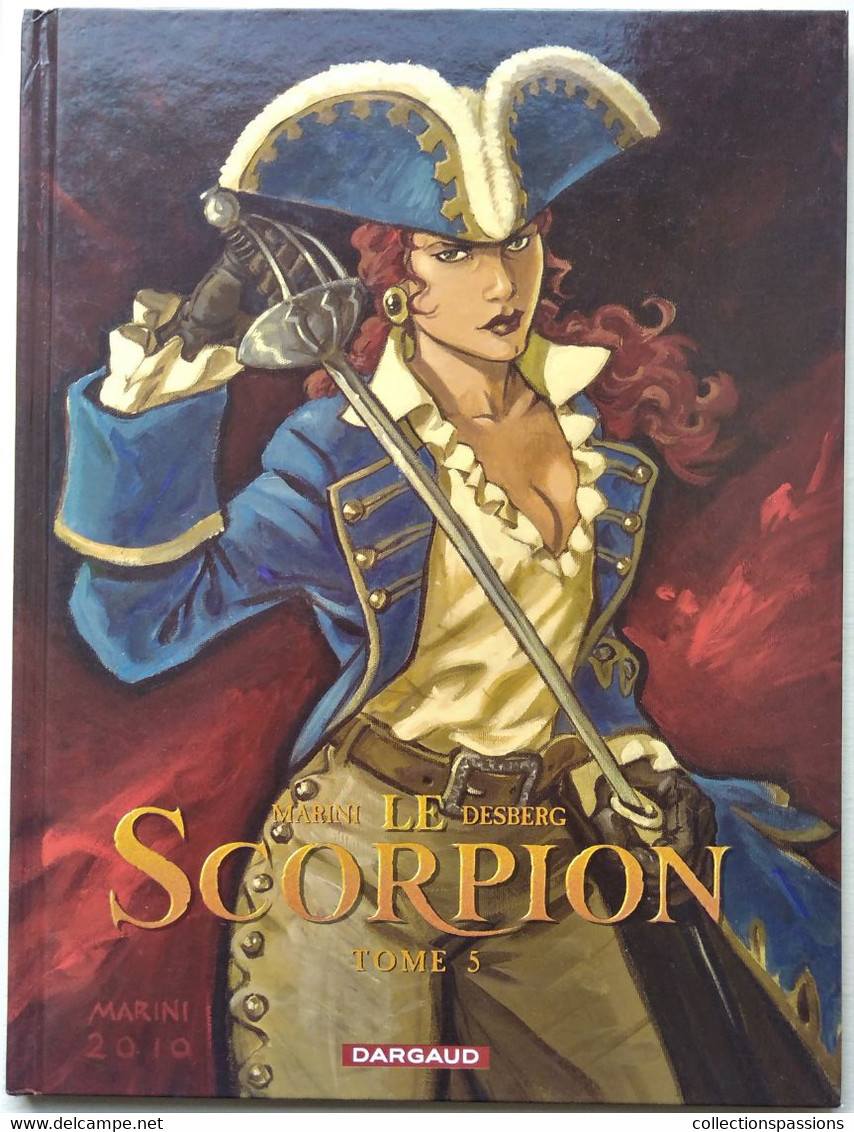 BD - LE SCORPION - La Vallée Sacrée - Edition Anniversaire. 6000 Exemplaires - N° 5 - - Scorpion, Le