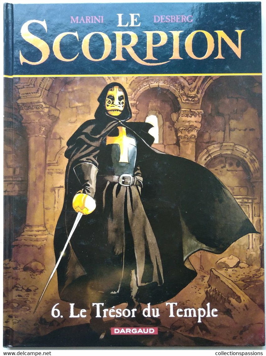 BD - LE SCORPION - Le Trésor Du Temple - N° 6 - - Scorpion, Le