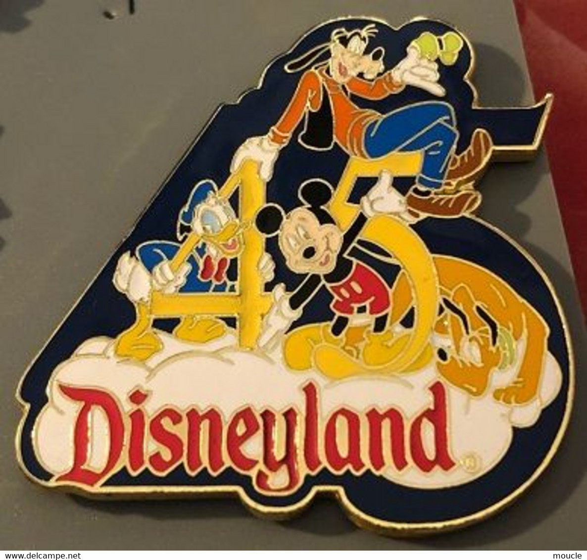 45TH DISNEYLAND - MICKEY MOUSE - MAUS - SOURIS - DONALD - PLUTO - DINGO - ANNIVESAIRE - EGF- WALT DISNEY -   (27) - Disney