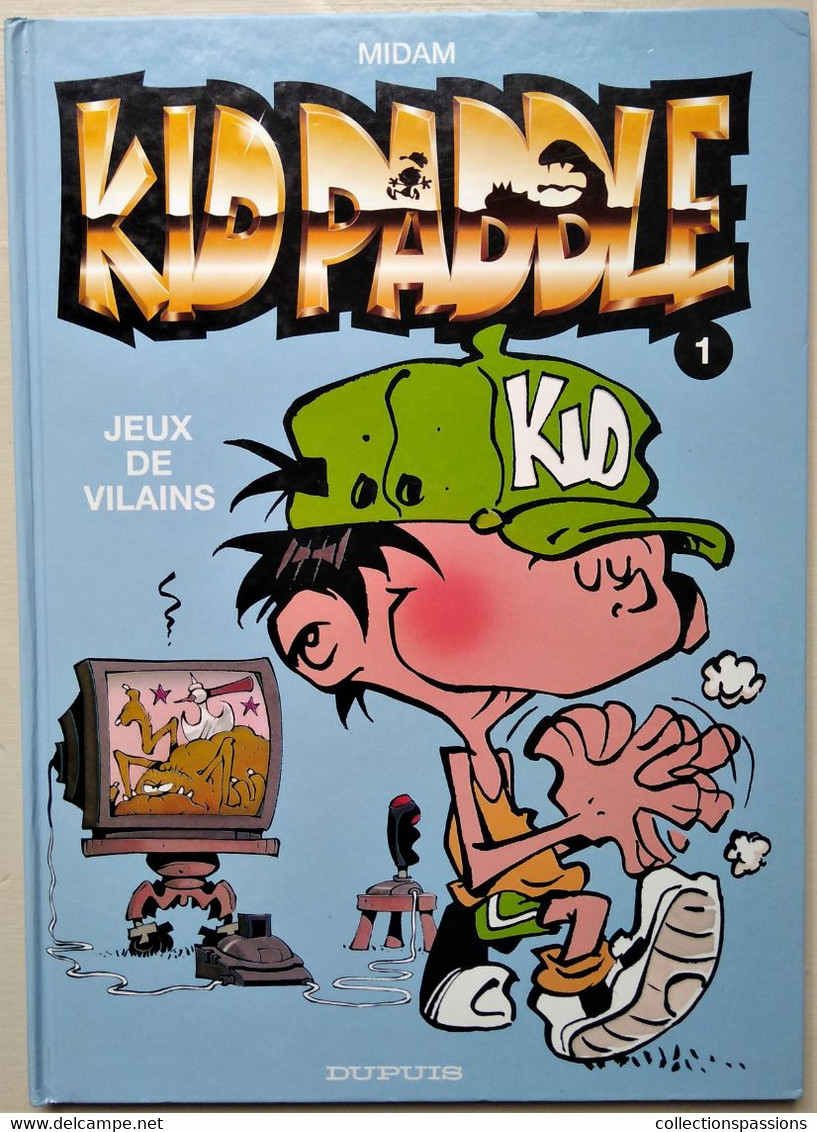 BD - KID PADDLE - Jeux De Vilains - N° 1 - - Kid Paddle