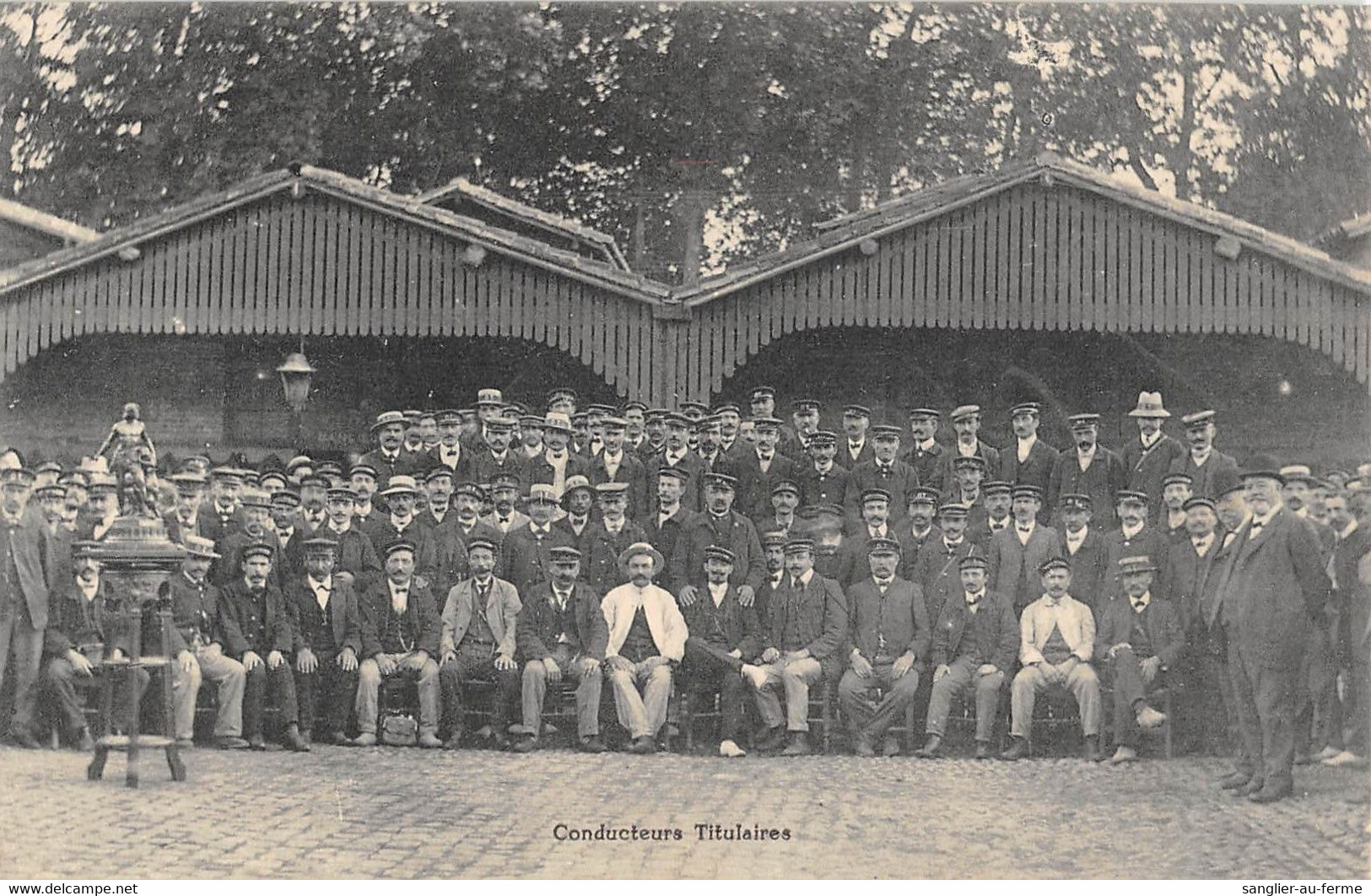 CPA 31 TOULOUSE TRAMWAYS ET OMNIBUS F.PONS DE TOULOUSE CONDUCTEURS TITULAIRES - Toulouse