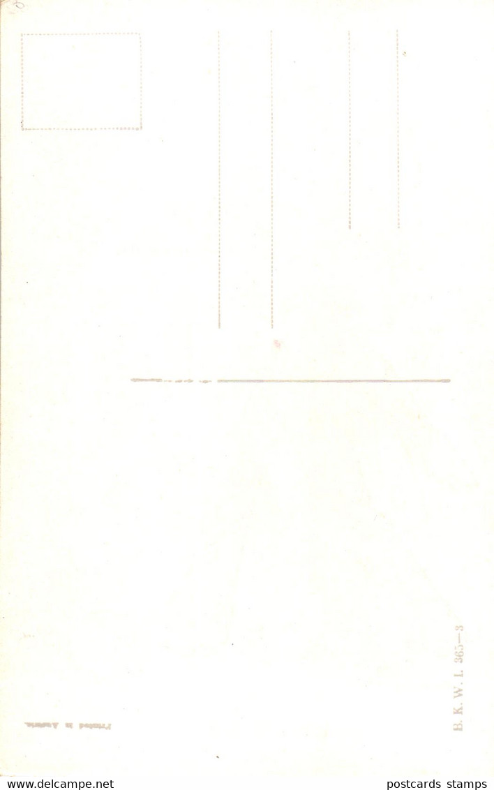 Carl Josef Pollak "L` Equilibre Menacé", BKW Nr. 365-3, Um 1910 - Altri & Non Classificati