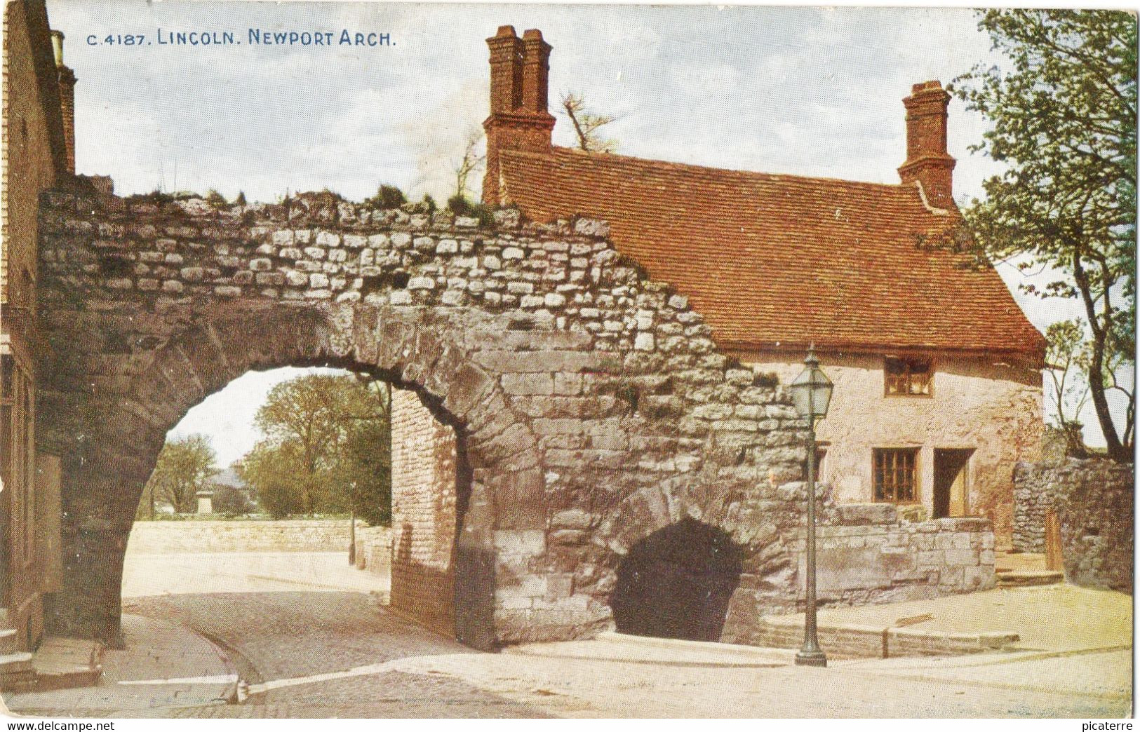 Lincoln- Newport Arch (Celesque Ser.No. C4187) - Lincoln