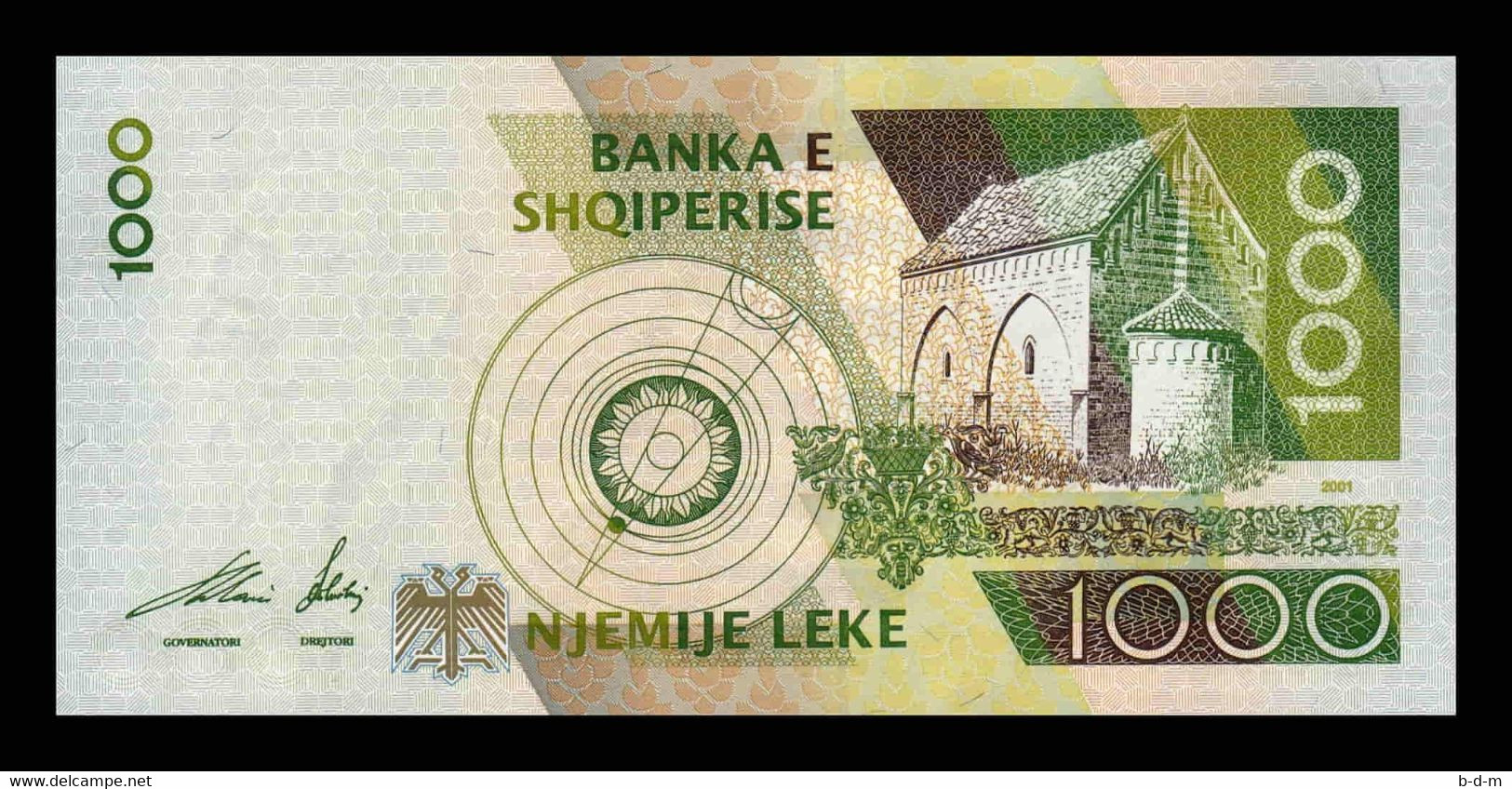 Albania 1000 Leke 2001 Pick 69 SC UNC - Albanie