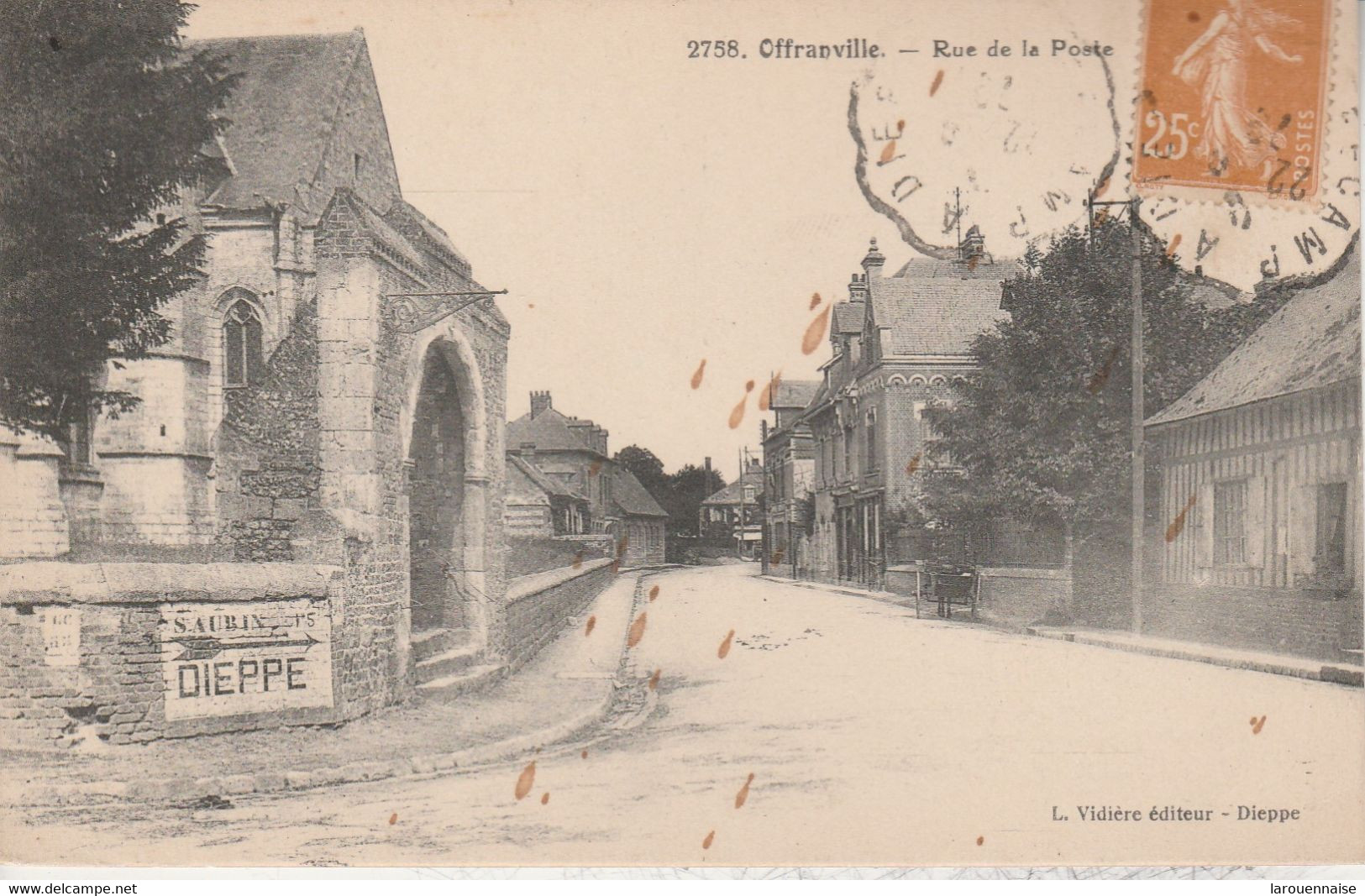 76 - OFFRANVILLE - Rue De La Poste - Offranville