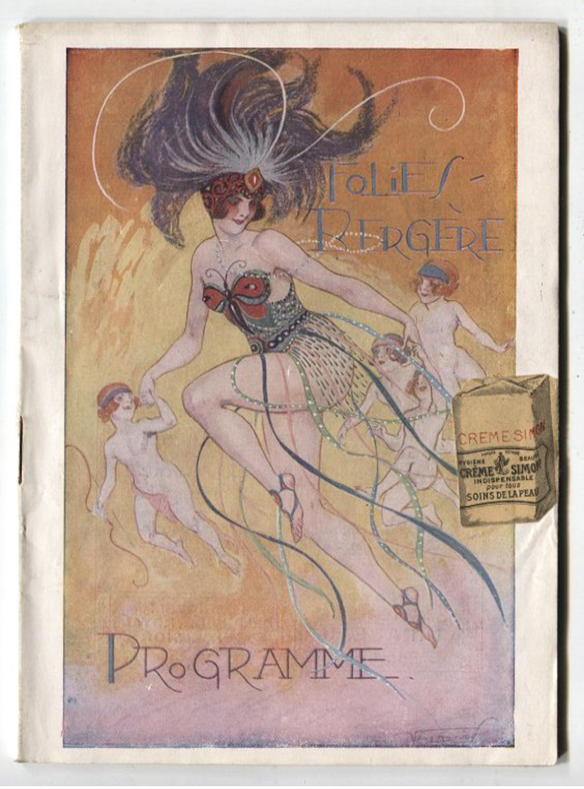 Programme Folies Bergère Sd  Port Fr 2,12€ - Otros & Sin Clasificación