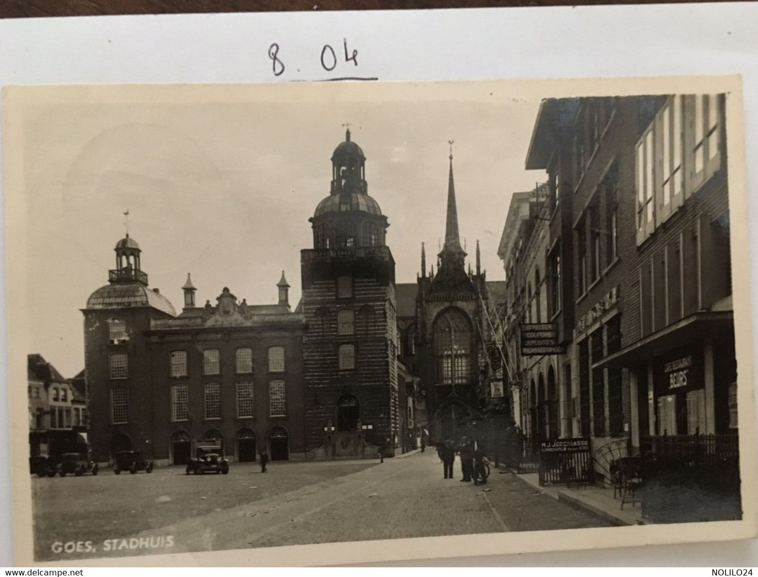 Cpa, Pays Bas - Goes, Stadhuis, écrite En 1949, Animée - Goes