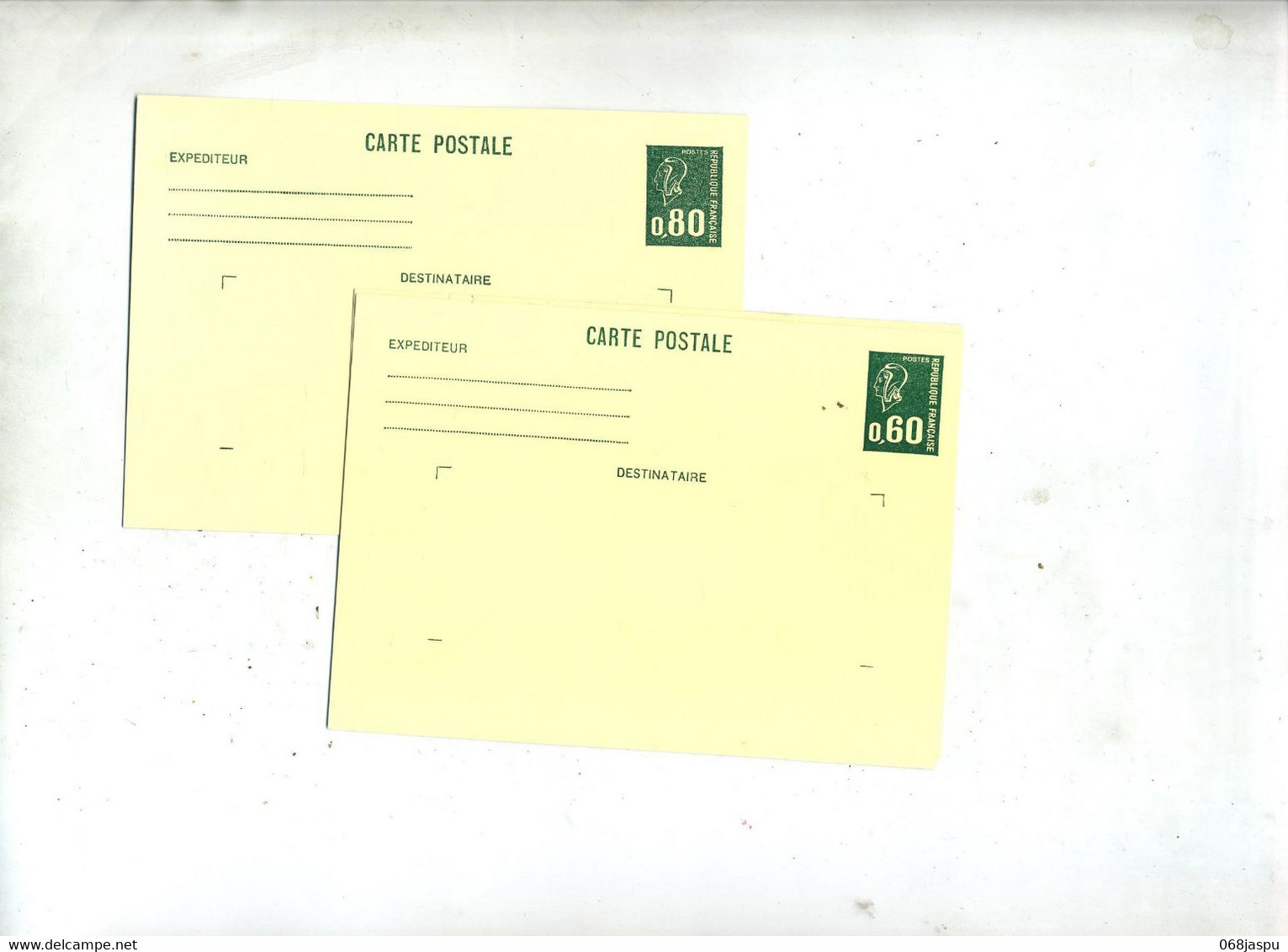 Carte Postale Bequet 0.60 + 0.80 - Cartes Postales Types Et TSC (avant 1995)