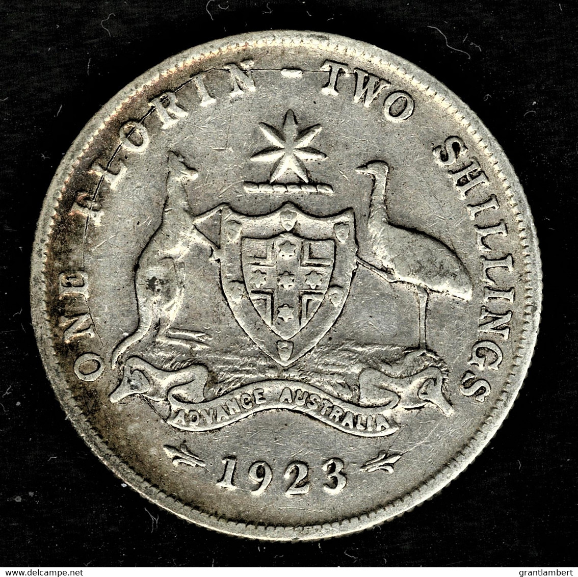 Australia 1923 Florin - Florin