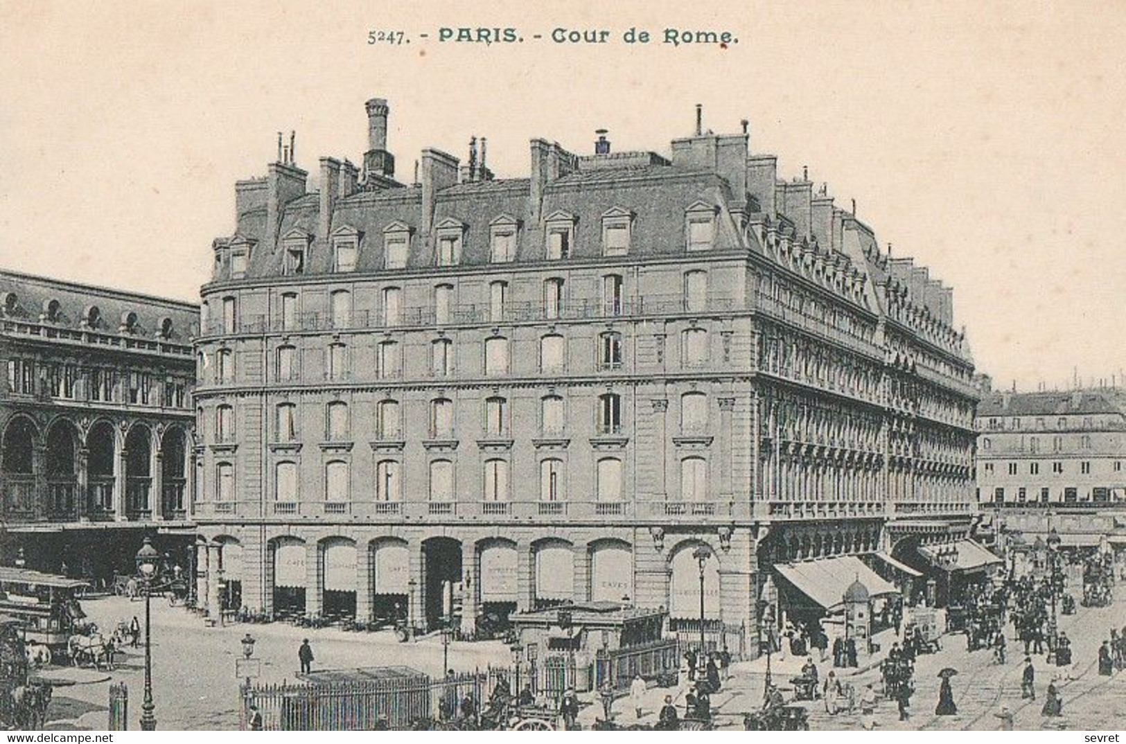 PARIS   - Cour De Rome Cliché Pas Courant - Non Classés