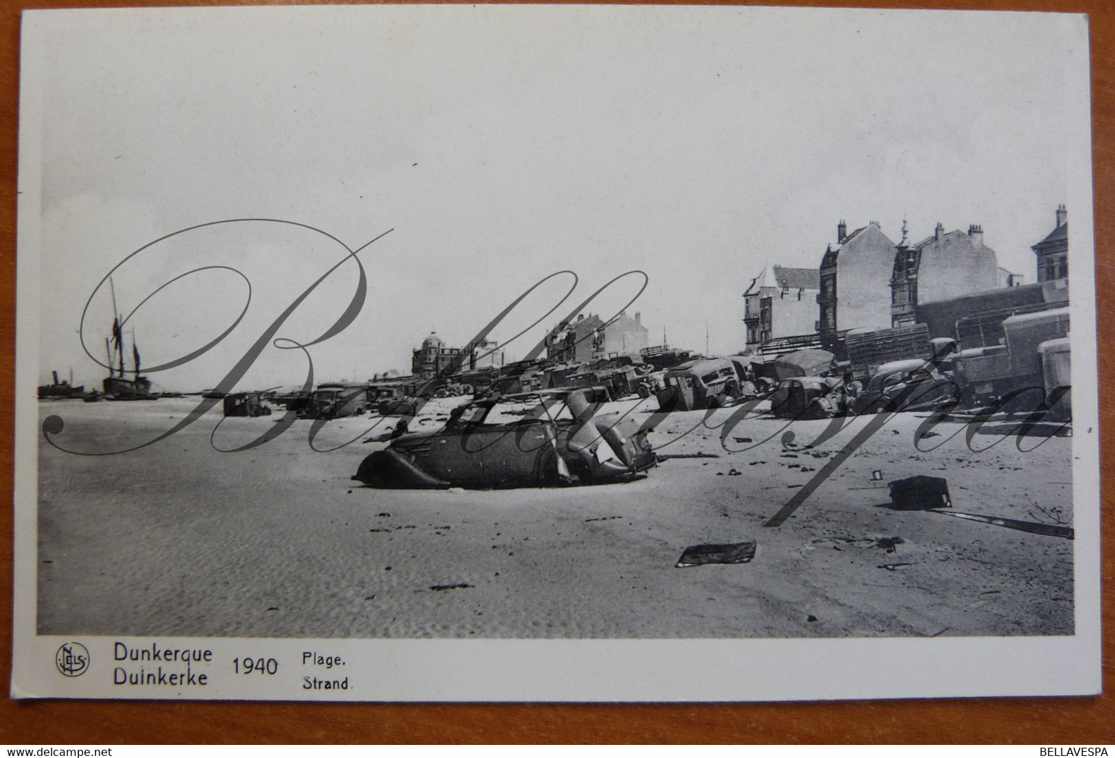 Dunkerque. Plage Strand Duinkerke - Weltkrieg 1939-45