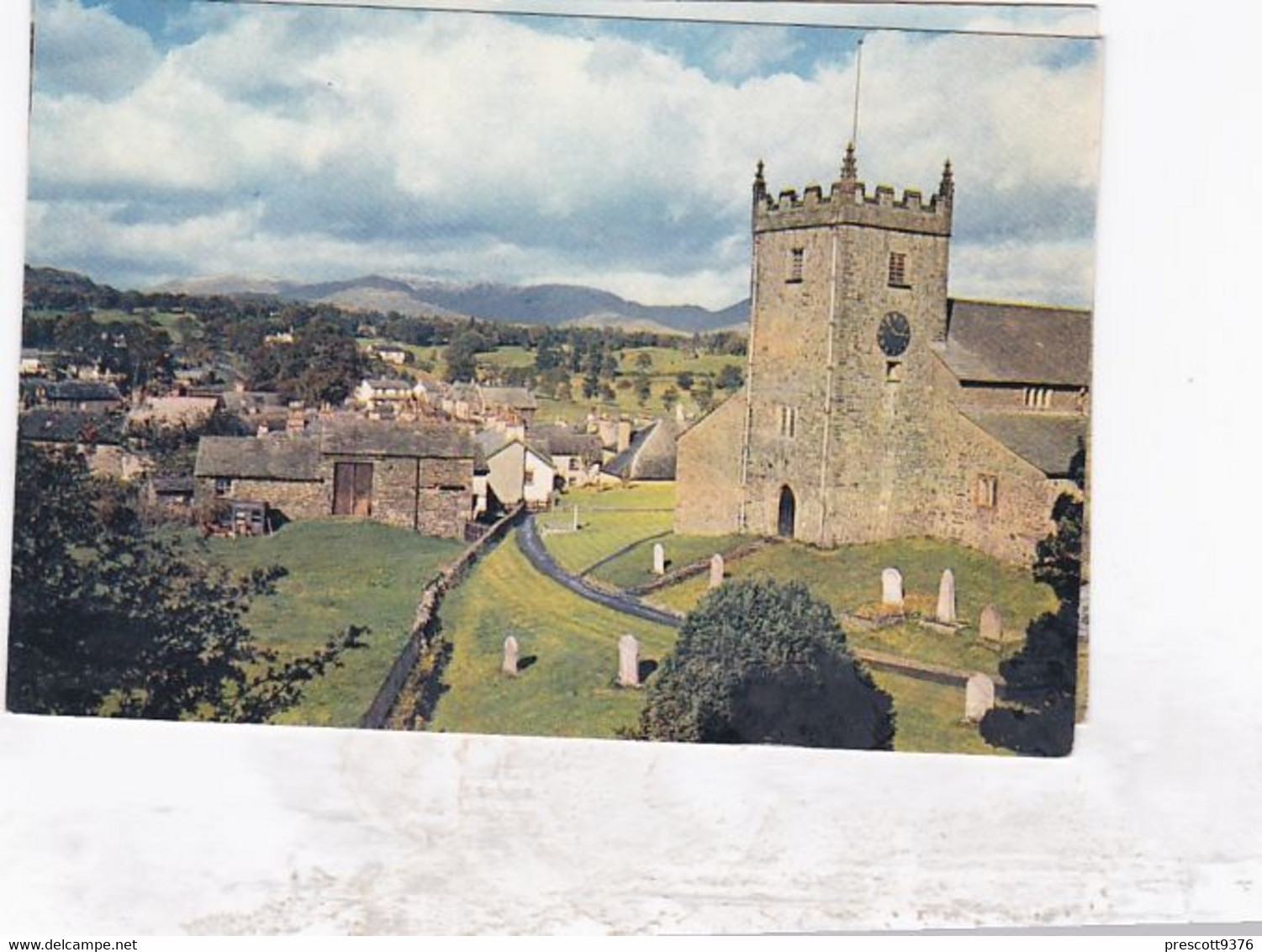 Hawkshead - Lake District Cumbria - Unused J Arthur Dixon  Postcard, - Hawkshead