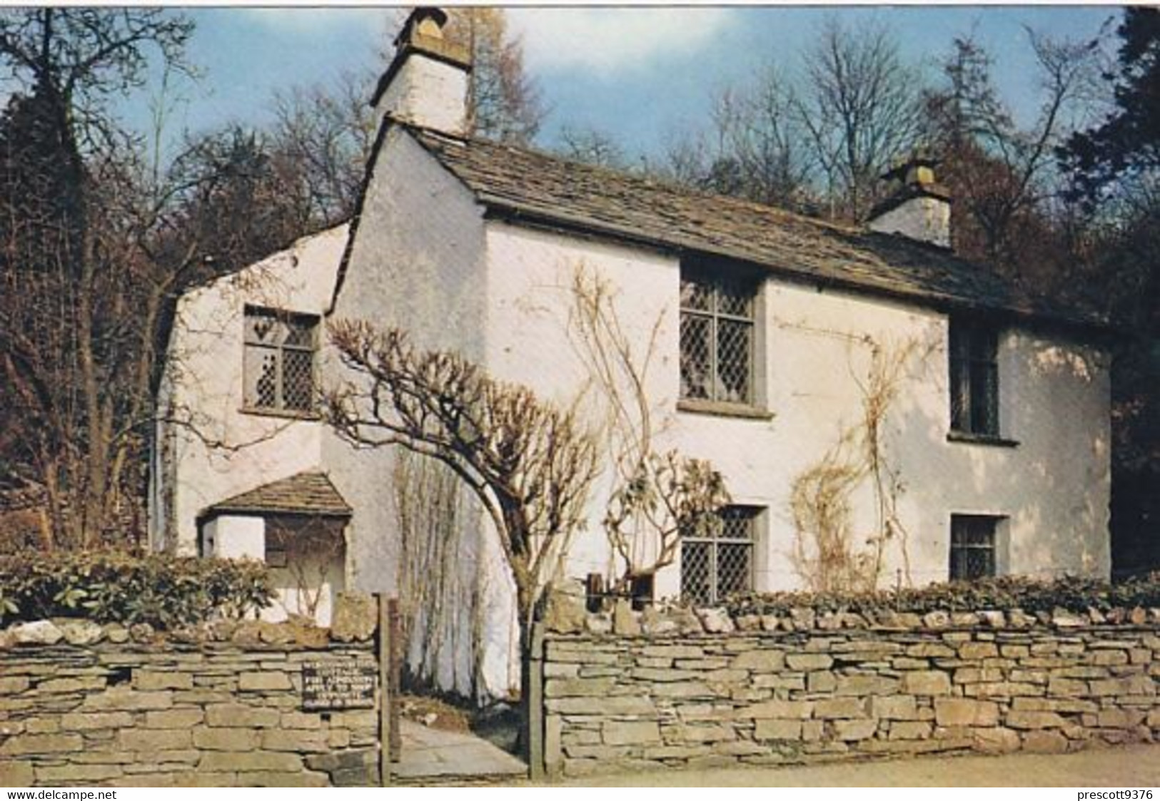 Dove Cottage Grasmere - Lake District Cumbria - Unused J Arthur Dixon  Postcard, - Grasmere