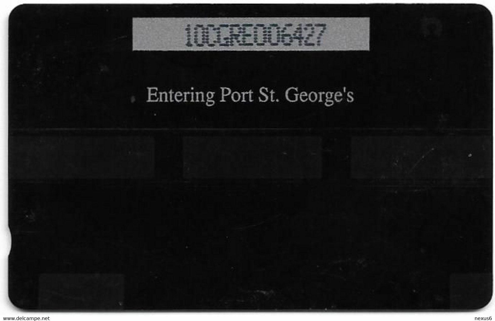 Grenada - C&W (GPT) - Entering Port St. Georges - 10CGRE - 1995, 10.000ex, Used - Grenade