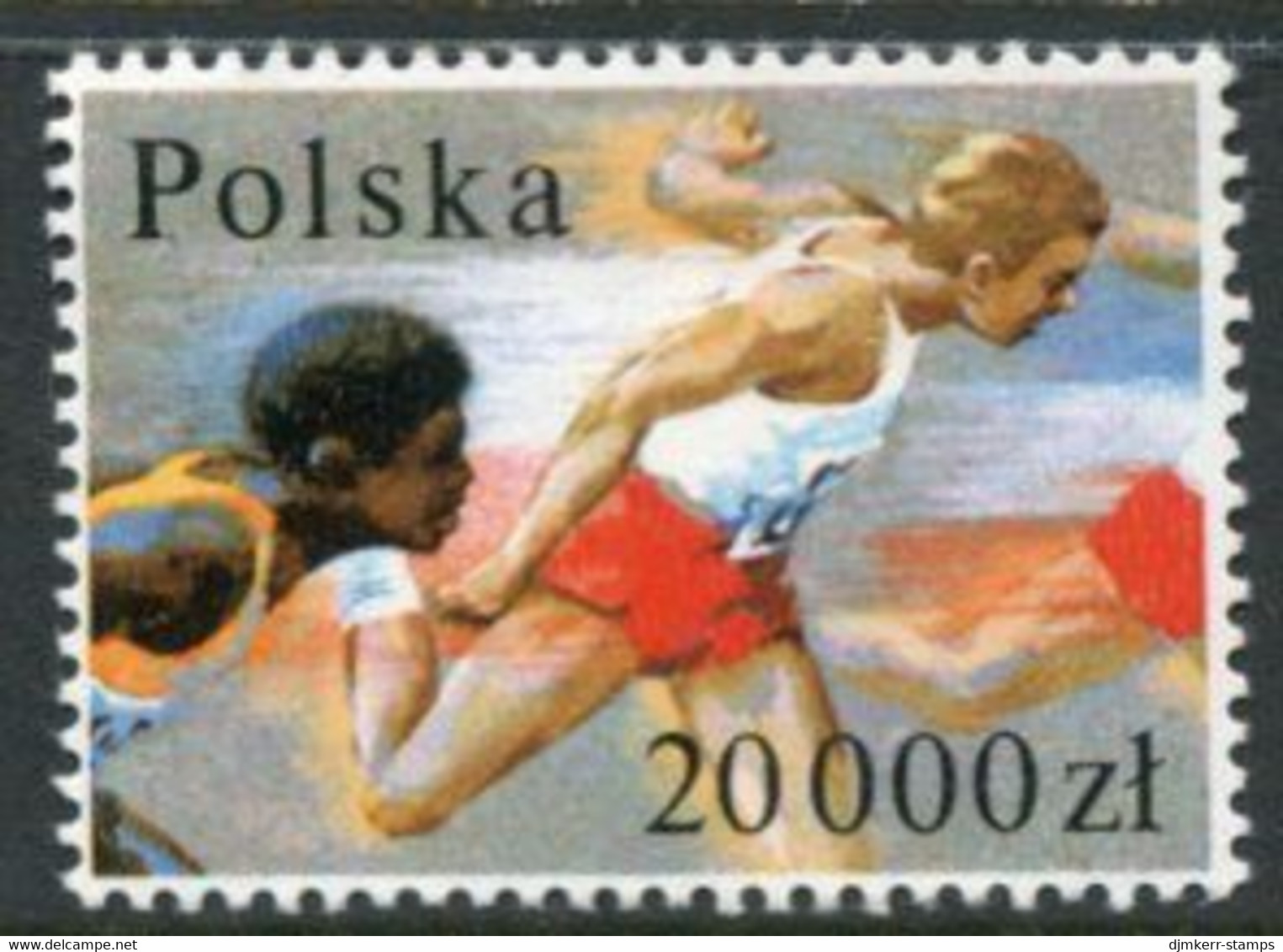 POLAND 1992 Olymphilex Single Ex Block  MNH / **.  Michel 3392A - Neufs