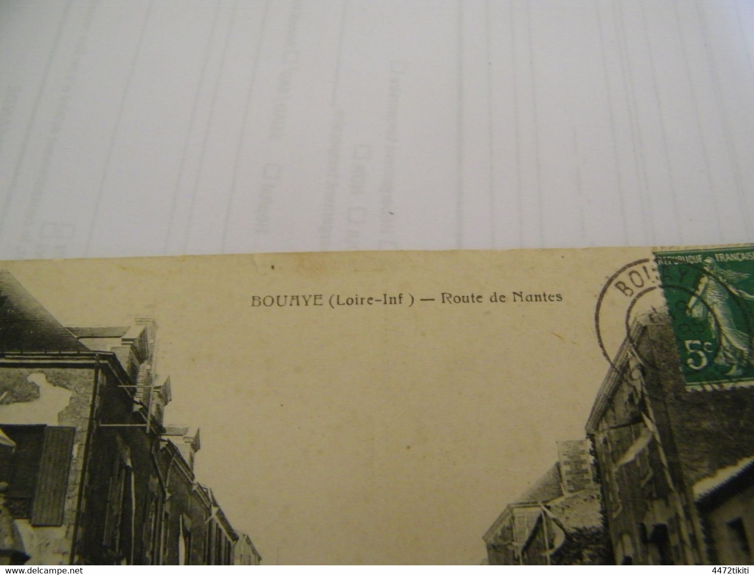 CPA - Bouaye (44) - Route De Nantes - 1908 - SUP  (FK 99) - Bouaye