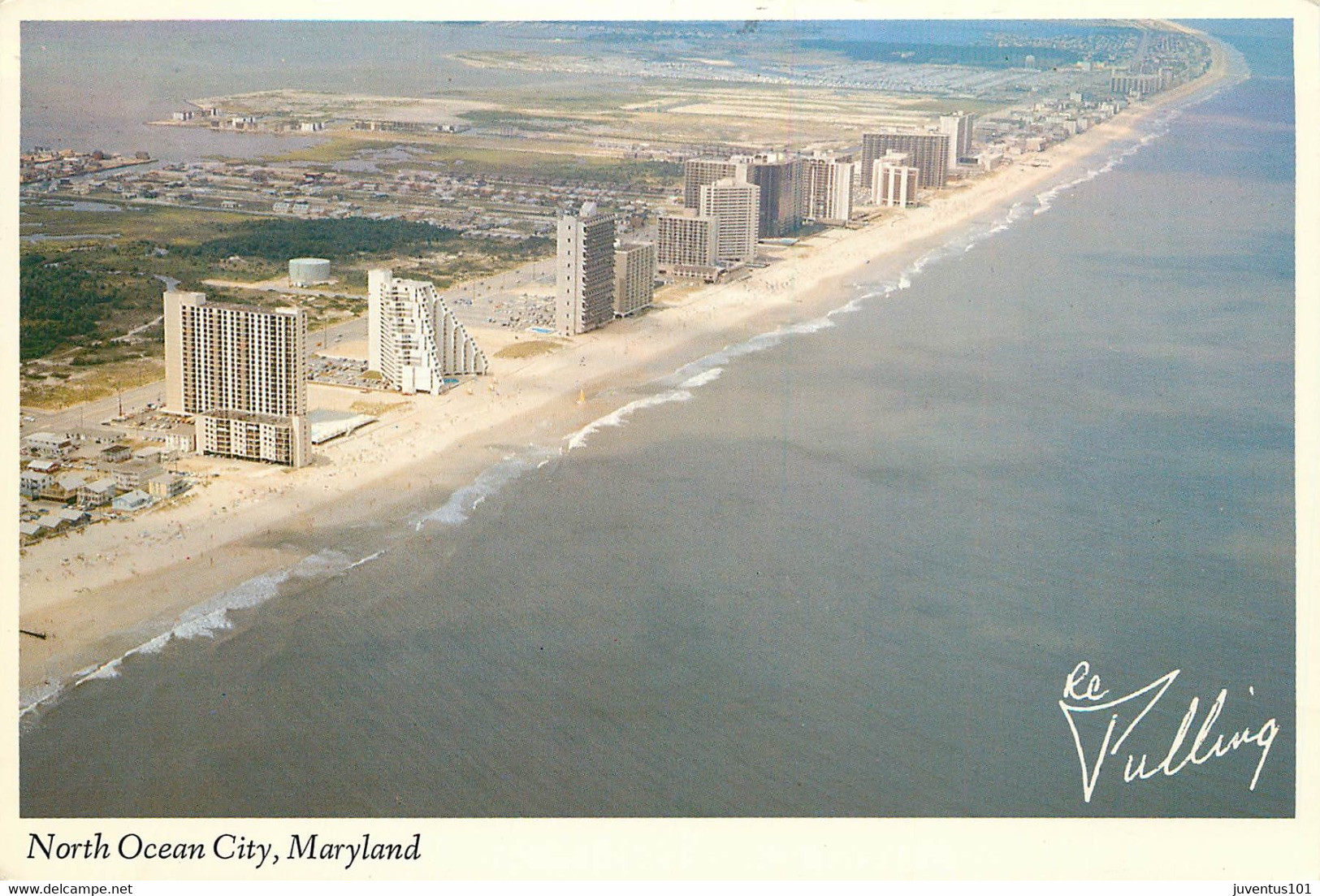 CPSM Océan City-A View Of The Towering Condominiums -Beau Timbre   L820 - Ocean City