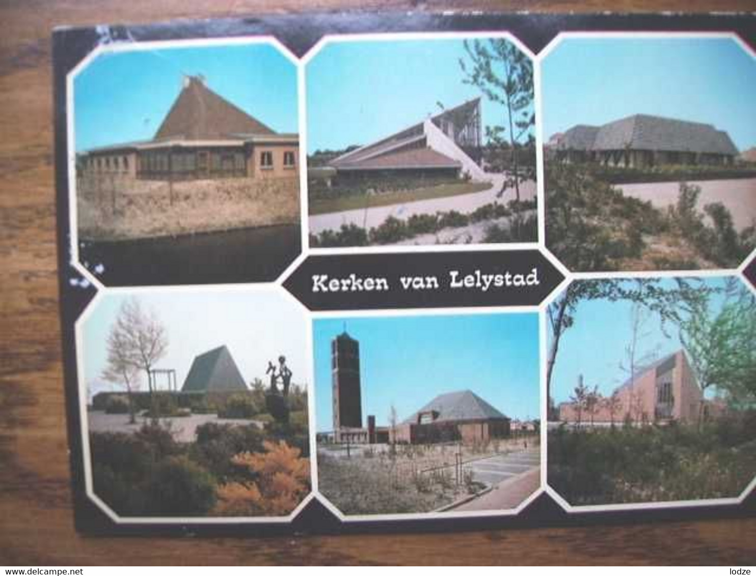 Nederland Holland Pays Bas Lelystad Met Diverse Kerken - Lelystad