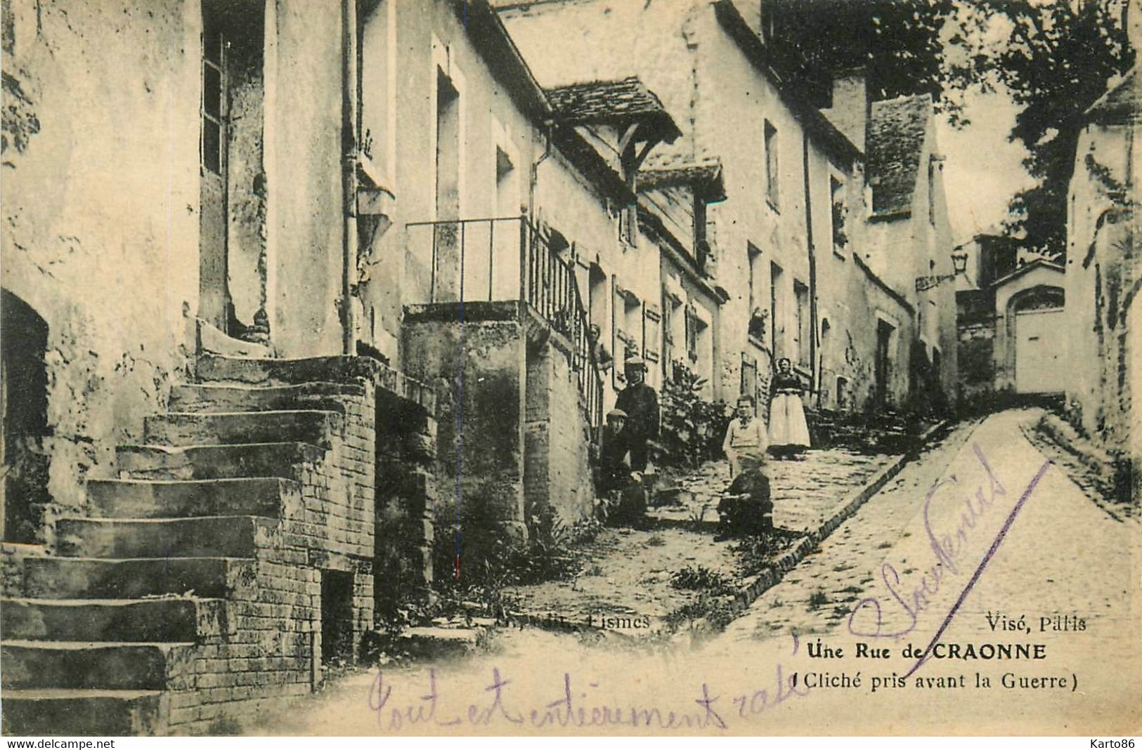 Craonne * Une Rue - Craonne