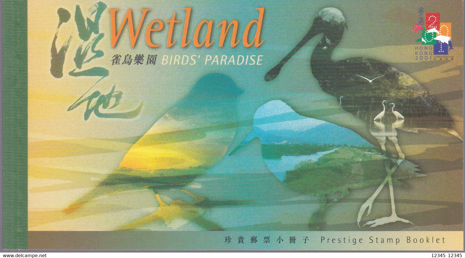 Hongkong 2000, Postfris MNH, Nature, Birds - Booklets