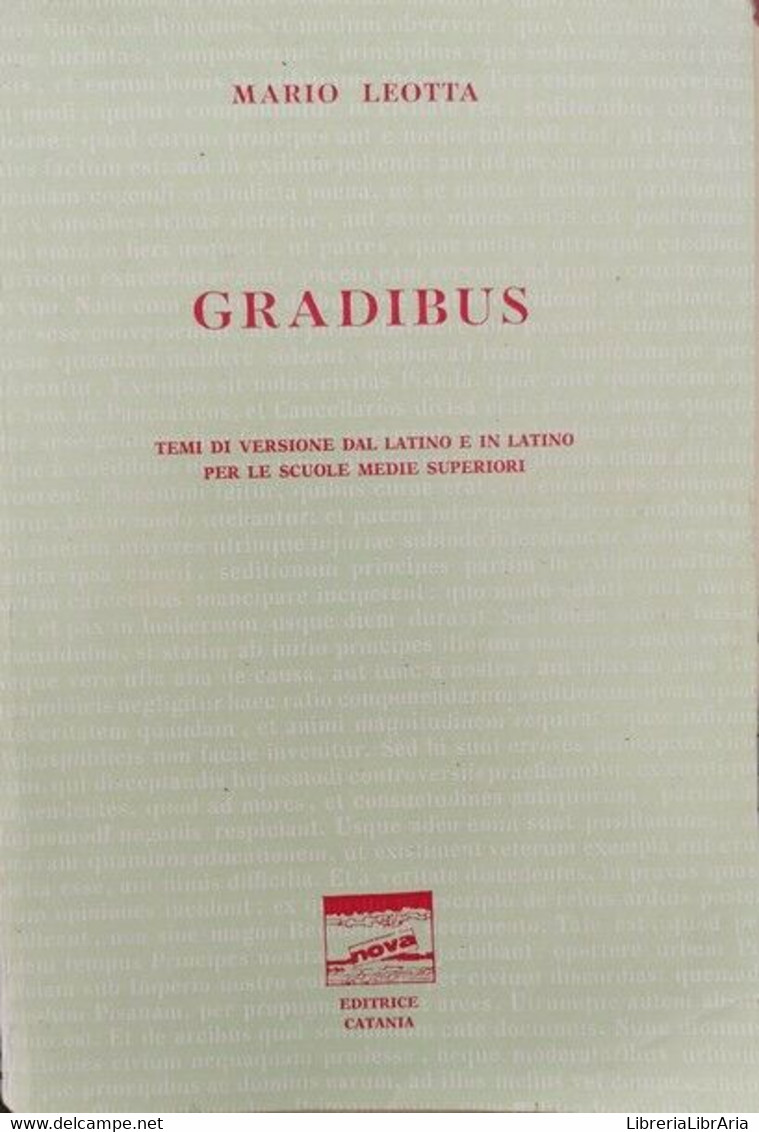 Gradibus - Mario Leotta (temi Di Versione Per Medie E Superiori) - ER - Teenagers