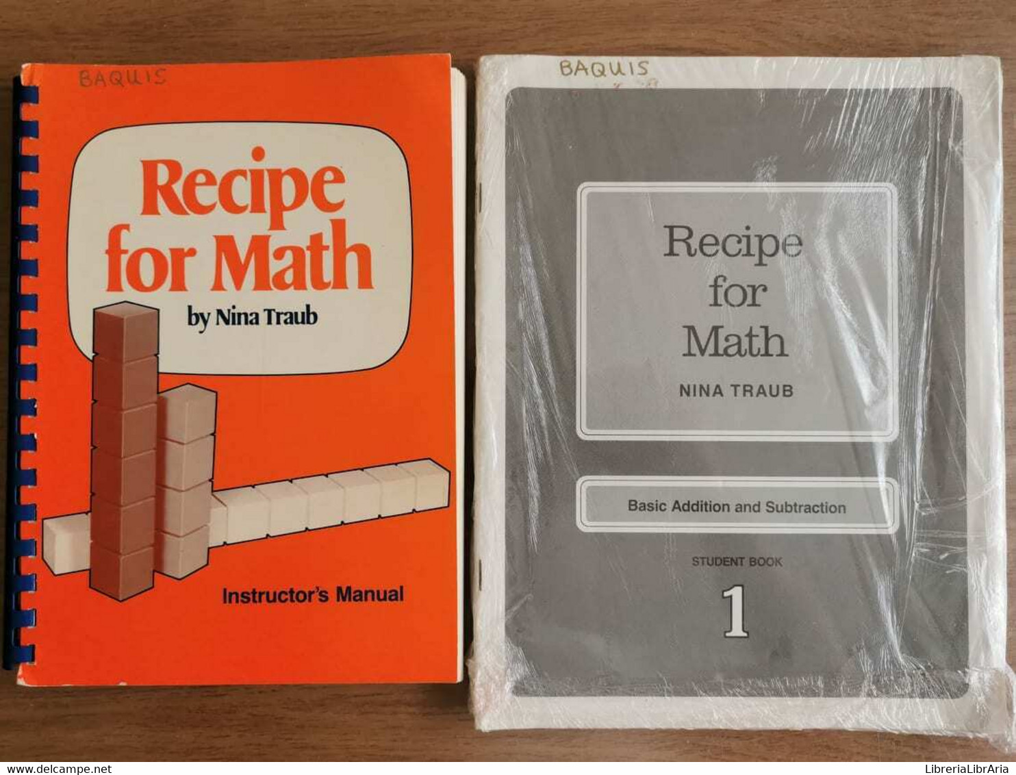 Recipe For Math - N. Traub - Book-Lab - 1985 - AR - Teenagers