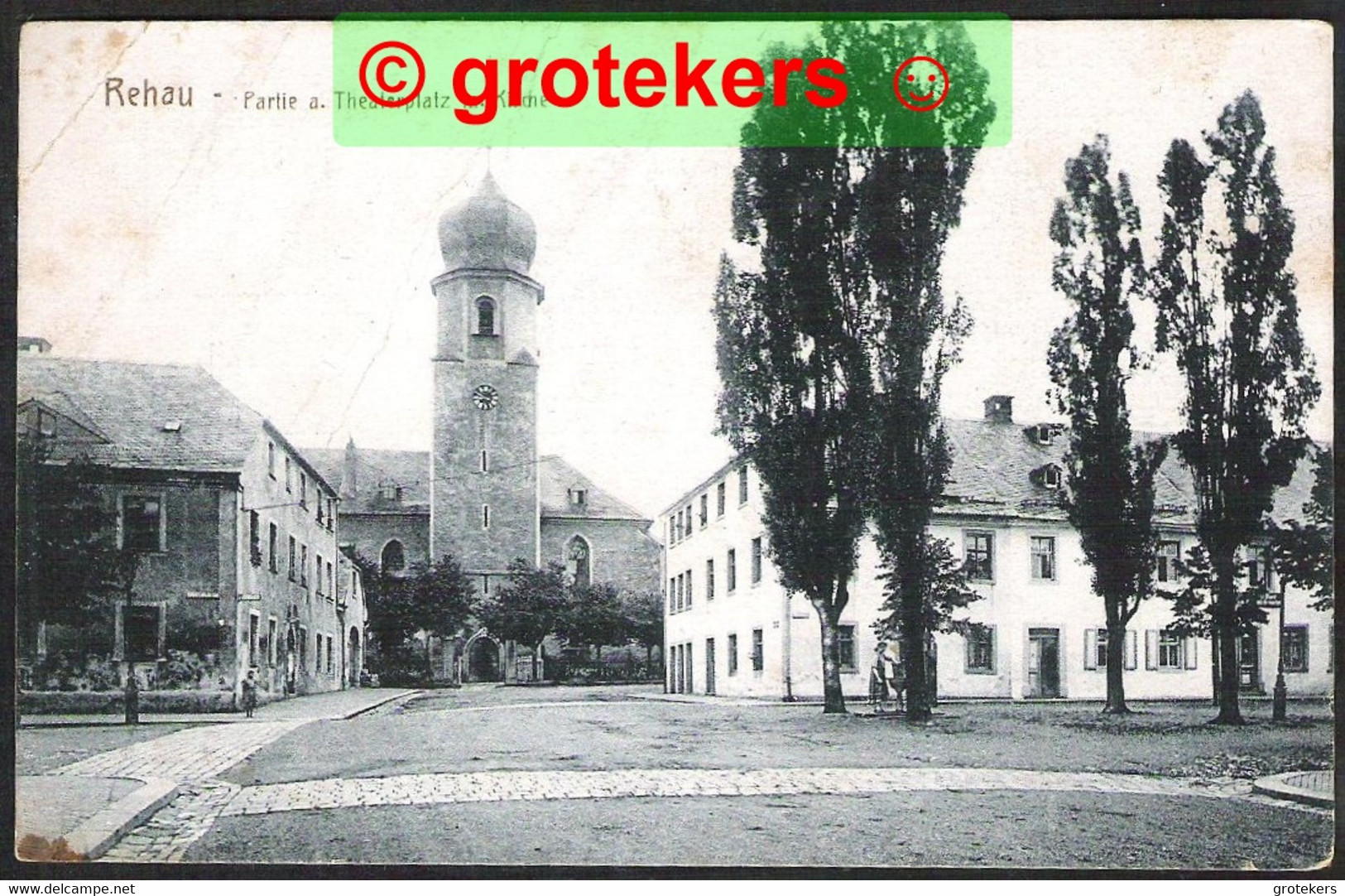 REHAU Theaterplatz Mit Ev. Kirche - Rehau