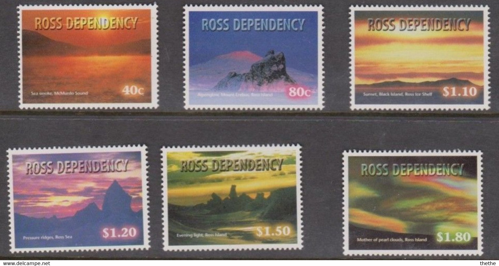 Dépendance De Ross (Nouvelle Zelande) -  Ciel Nocturne De L'Antarctique - Unused Stamps