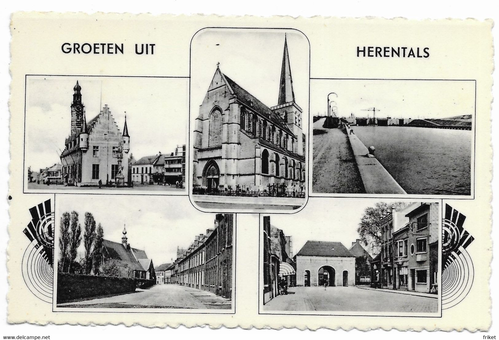 - 1589 -      HERENTALS  5 Vues - Herentals