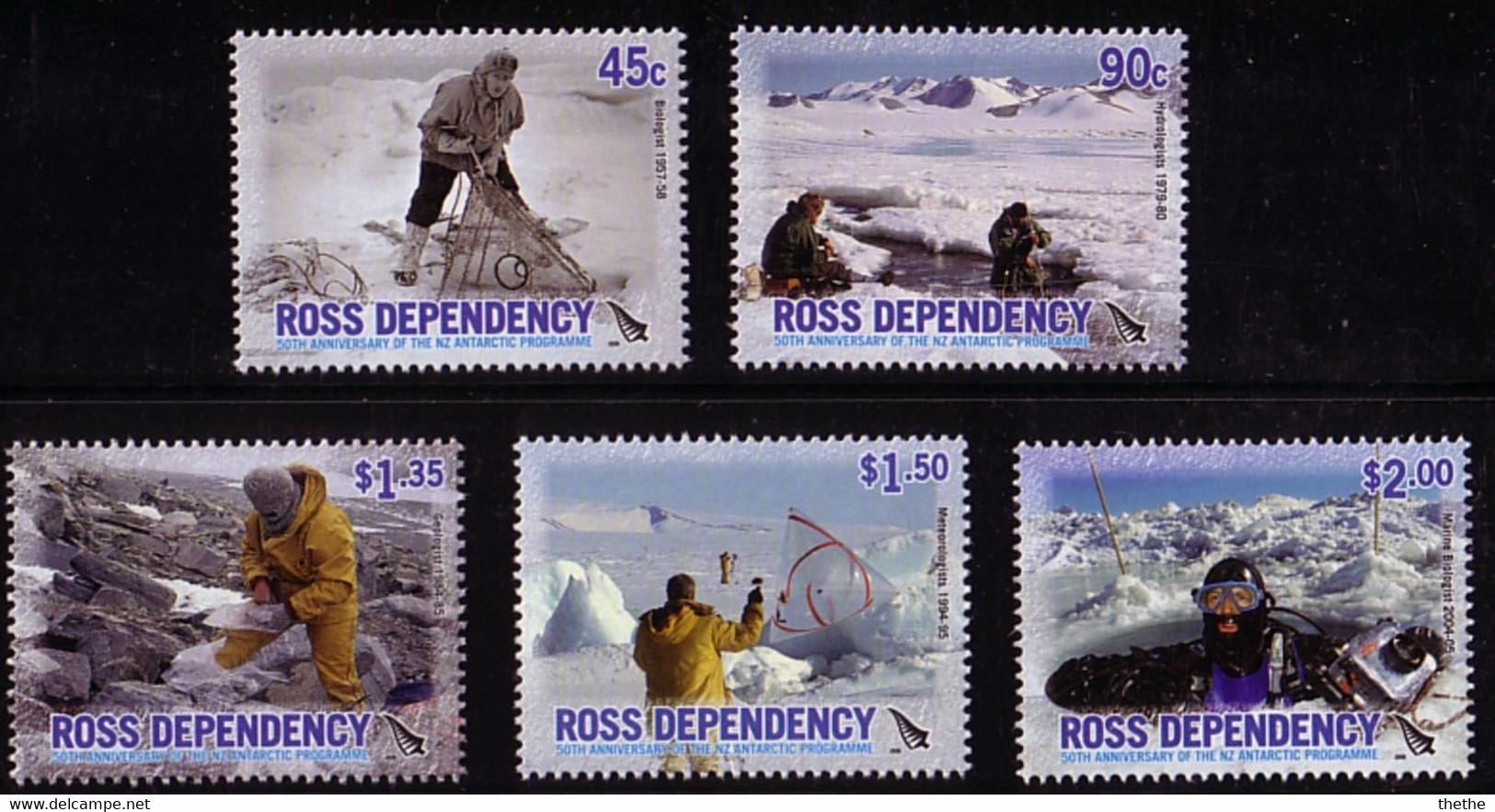 Dépendance De Ross (Nouvelle Zelande) - Programme Antarctique De La Nouvelle-Zélande - Unused Stamps