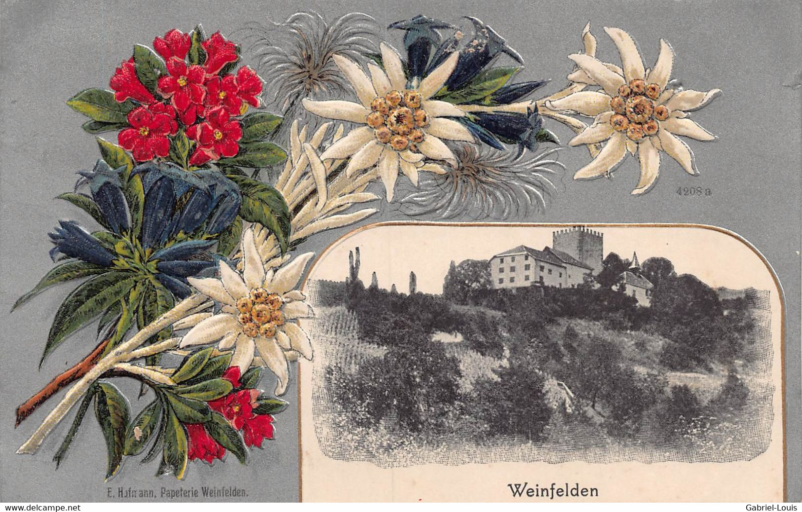 Weinfelden Gaufrée - Edelweiss - Rhododendron - Weinfelden