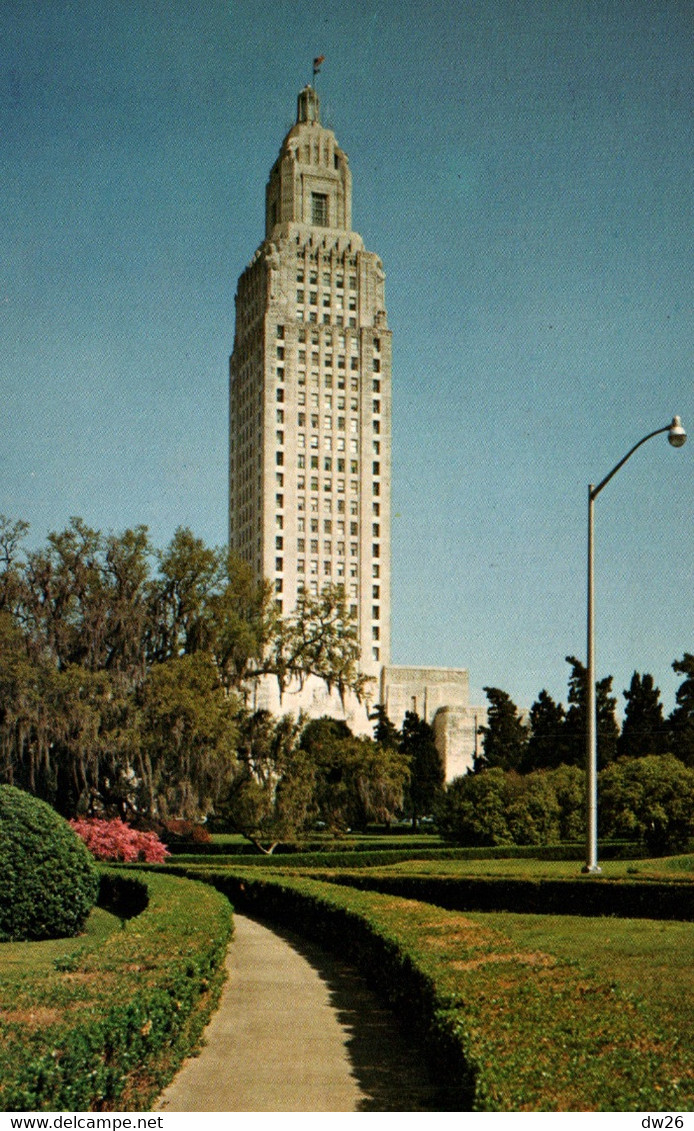 Louisiana State Captiol, Baton Rouge LA - Pub. By B.F. Holmes - Card Not Circulated - Baton Rouge