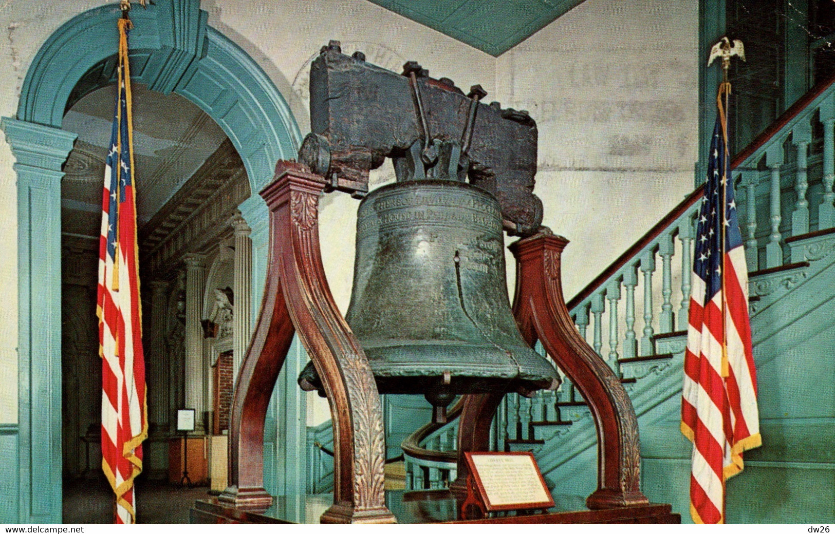 Etats-Unis - Liberty Bell, Independance Hall, Philadelphia, PA - Pub. By Wyco - Philadelphia