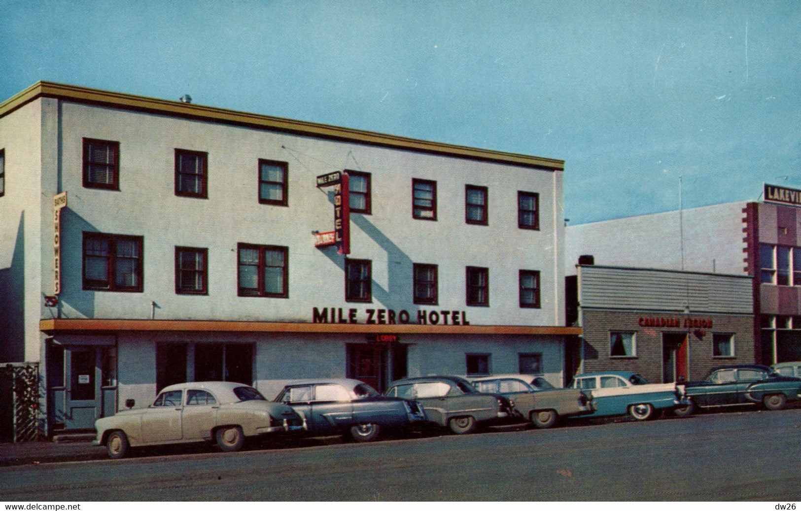 Mile Zero Hotel - Dawson Creek, British Columbia B.C. - Card Not Circulated - Autres & Non Classés