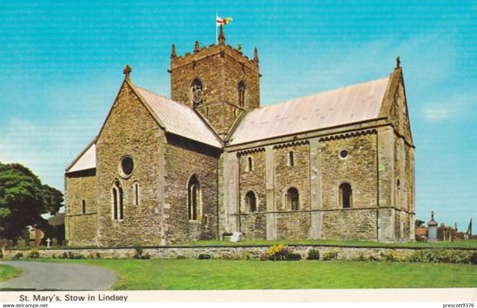 St Mary's, Stow In Lindssey  -  Unused Postcard - Lincolnshire - - Lincoln