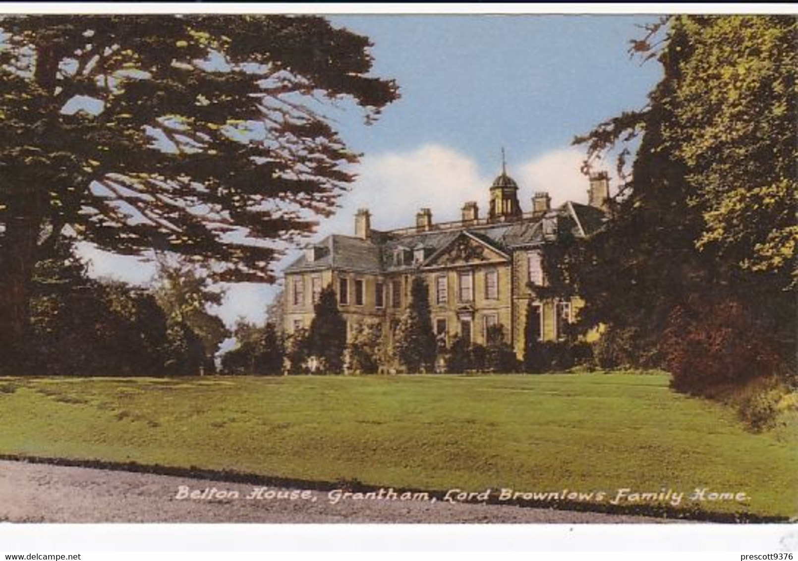 Belton House Grantham  -  Unused Postcard - Lincolnshire - - Lincoln