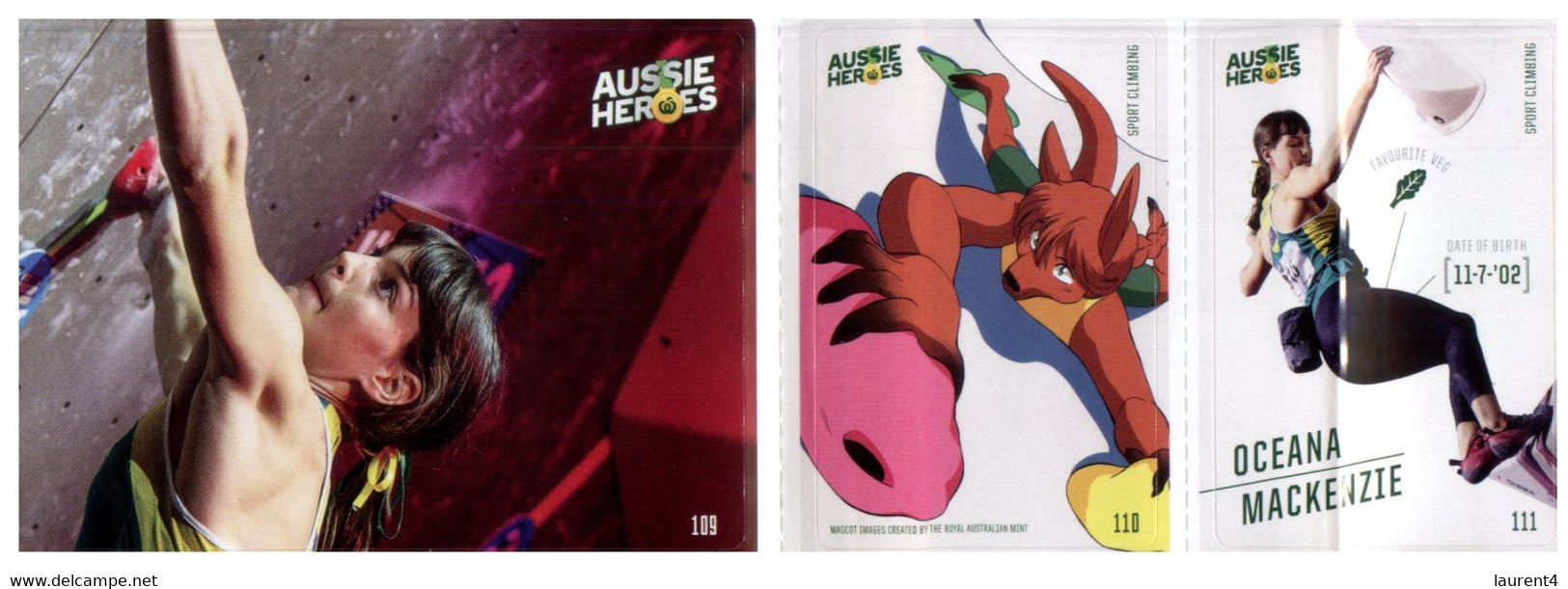 (WW 15B) Australian Aussie Heroes - Olympic & Paralympic Games 2020 (part Of Collectable Supermarket) Sport Climbing - Sonstige & Ohne Zuordnung