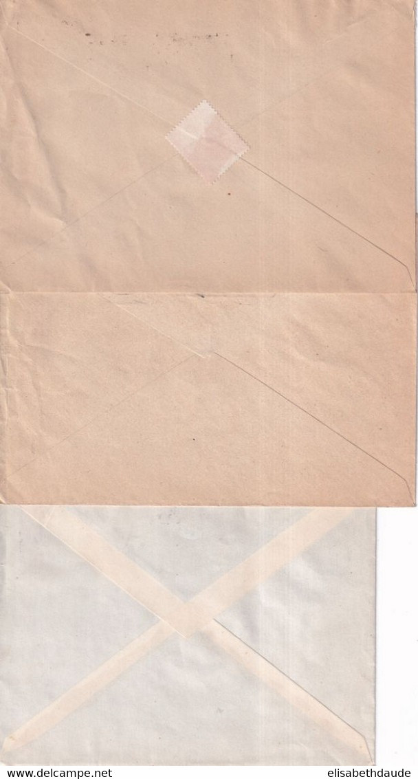 SAAR / SARRE - 1949/1952 - OMEC - 3 ENVELOPPES De SAARBRÜCKEN Avec MECA DIFFERENTES => COLMAR - Briefe U. Dokumente