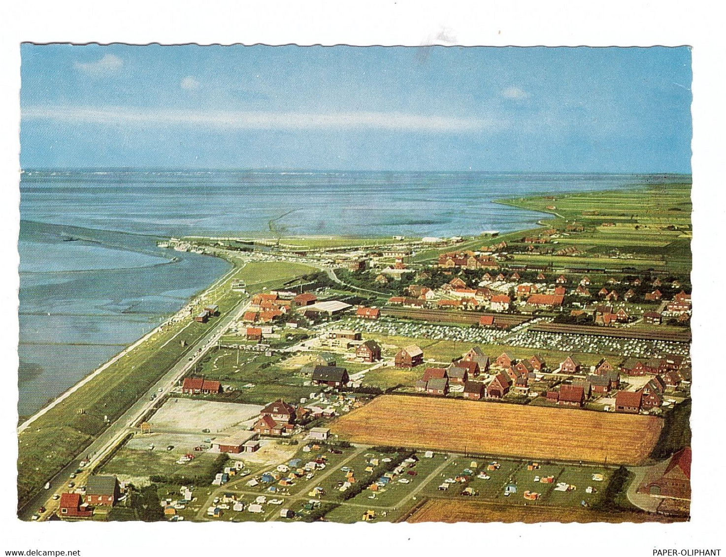 2980 NORDEN - NORDDEICH, Luftaufnahme 1969 - Norden