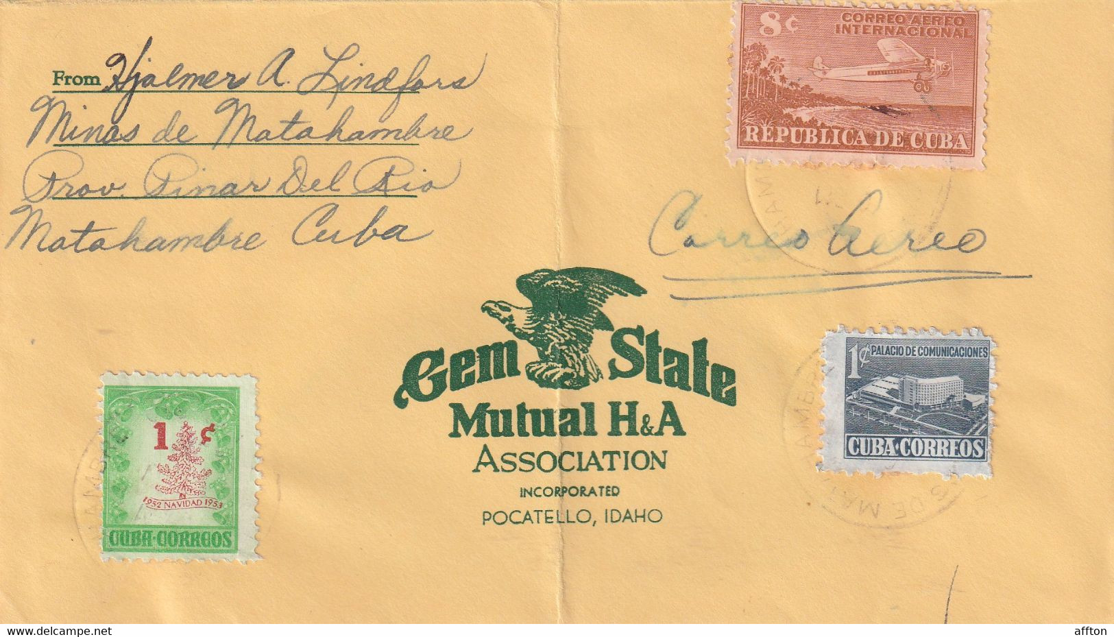 Cuba Old Cover Mailed - Lettres & Documents