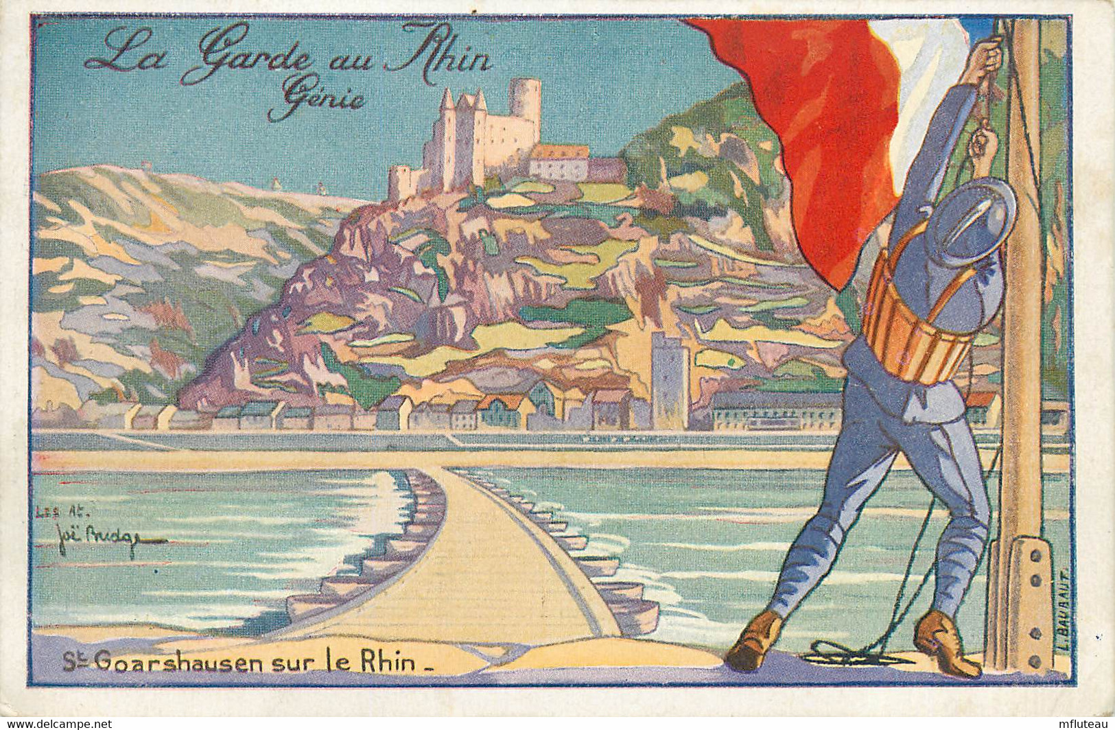 68* ST GOARSHAUSEN  La Garde Au Rhin – Genie  (illustree)   RL12.0538 - Sonstige & Ohne Zuordnung