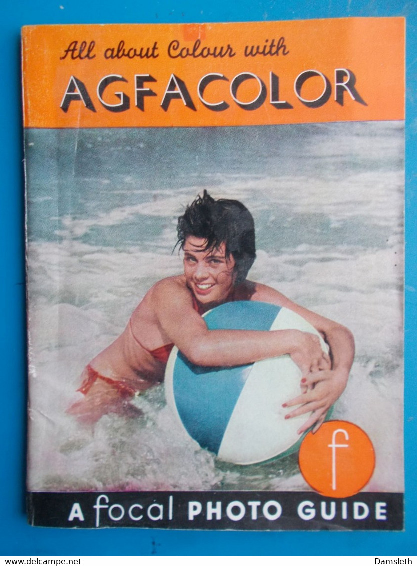 Old Agfacolor Guide, English Edition - Agfacolor Heft, Englische Ausgabe - Ancien Guide Agfacolor, édition Anglaise - Photography