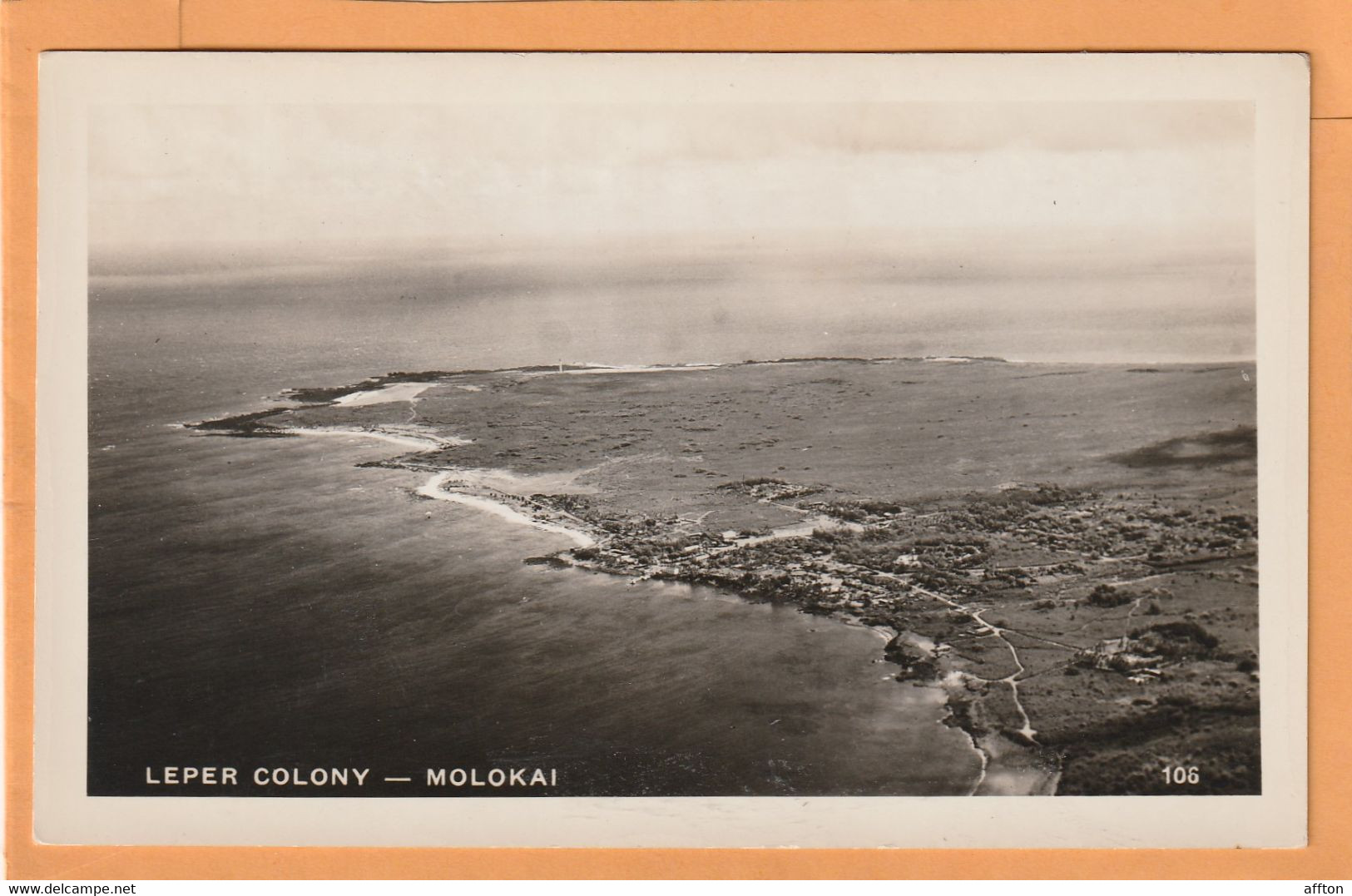 Molokai Leper Colony Hawaii Old Postcard - Molokai