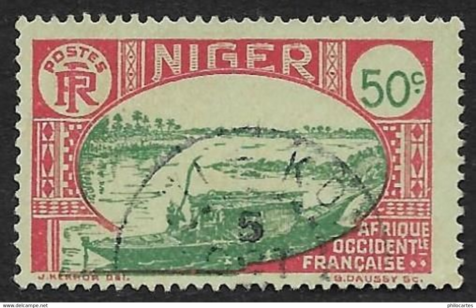 NIGER  1926-38  -   Y&T  41   -  Oblitéré - Usati