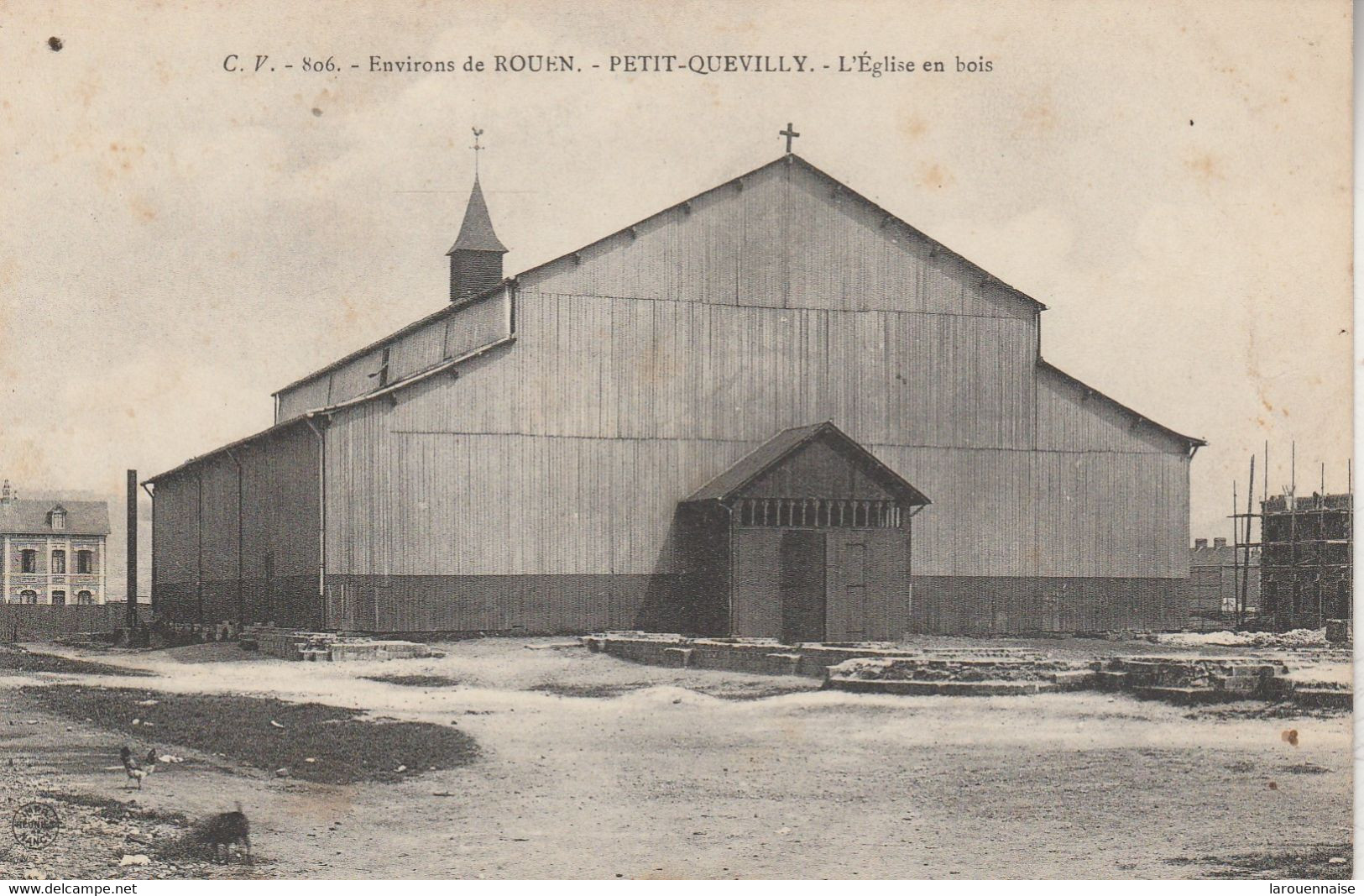 76 - PETIT QUEVILLY - L' Eglise En Bois - Le Petit-quevilly