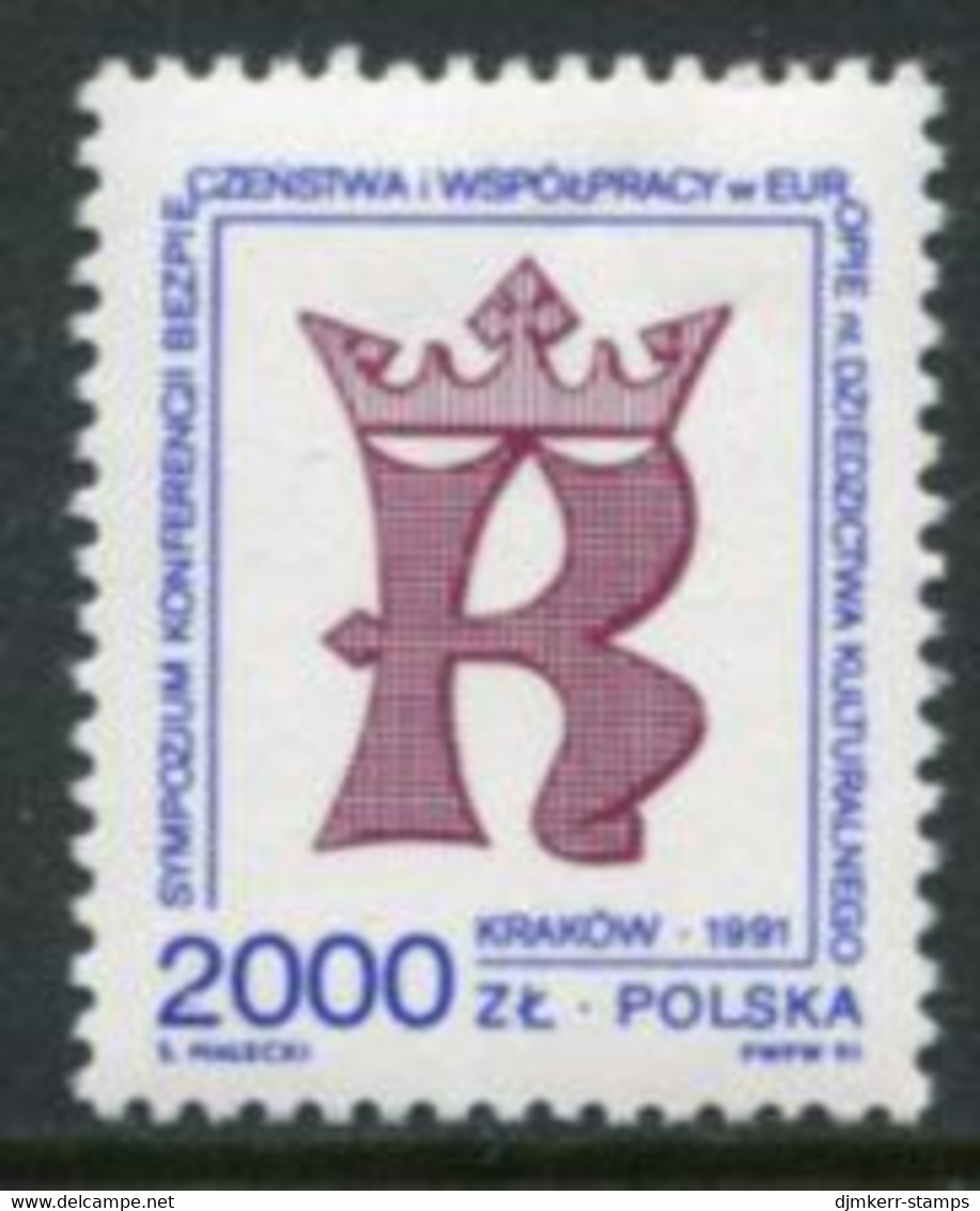 POLAND 1991 European Security Conference MNH / **.  Michel 3333 - Ongebruikt