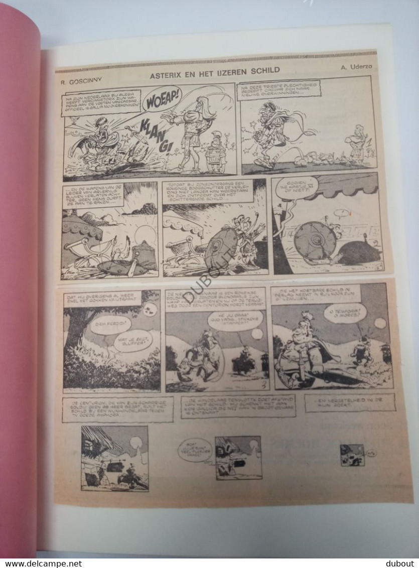 Krantenstrip - ASTERIX En Het Ijzeren Schild - Goscinny - Uderzo ± 1968 (U899) - Asterix