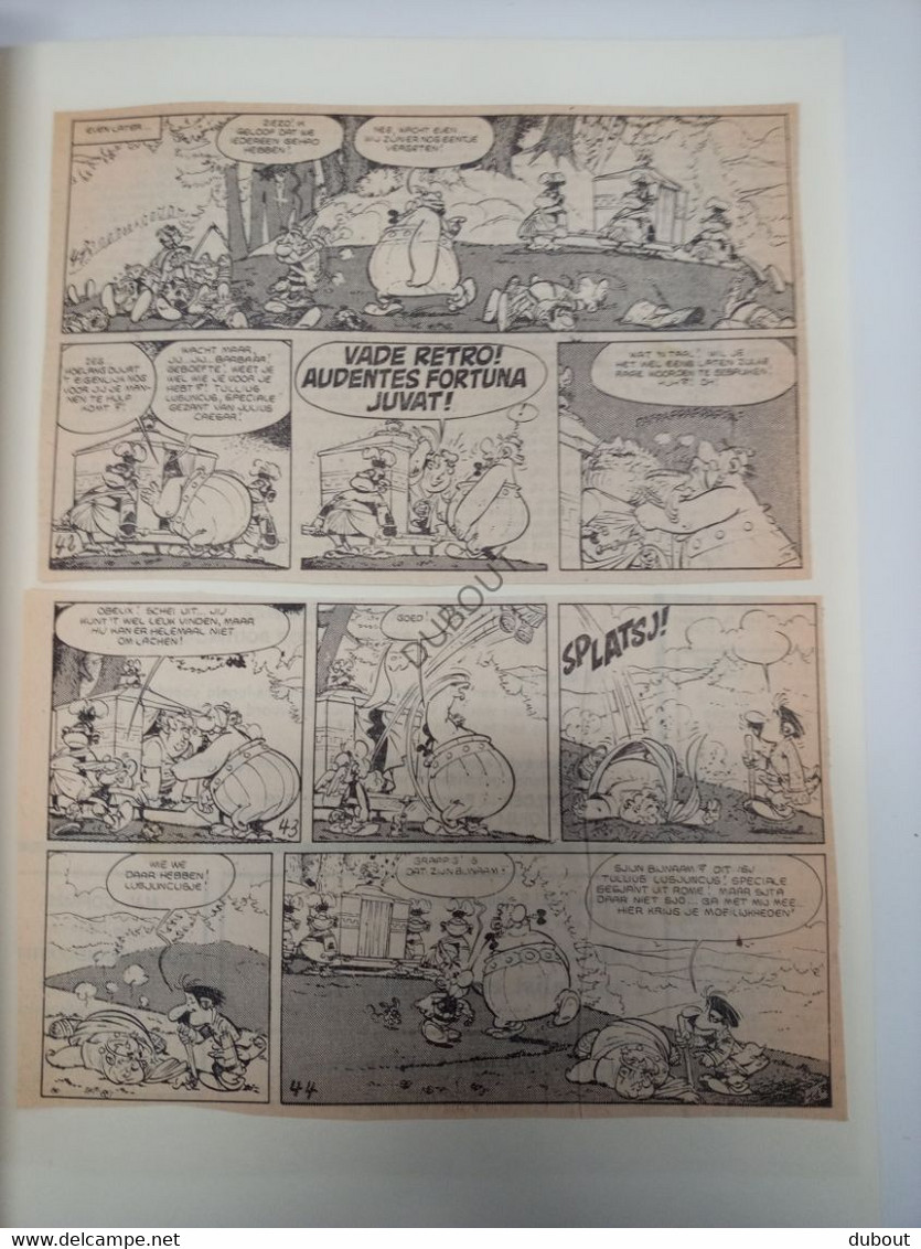 Krantenstrip - ASTERIX En Het Ijzeren Schild - Goscinny - Uderzo ± 1968 (U899) - Asterix