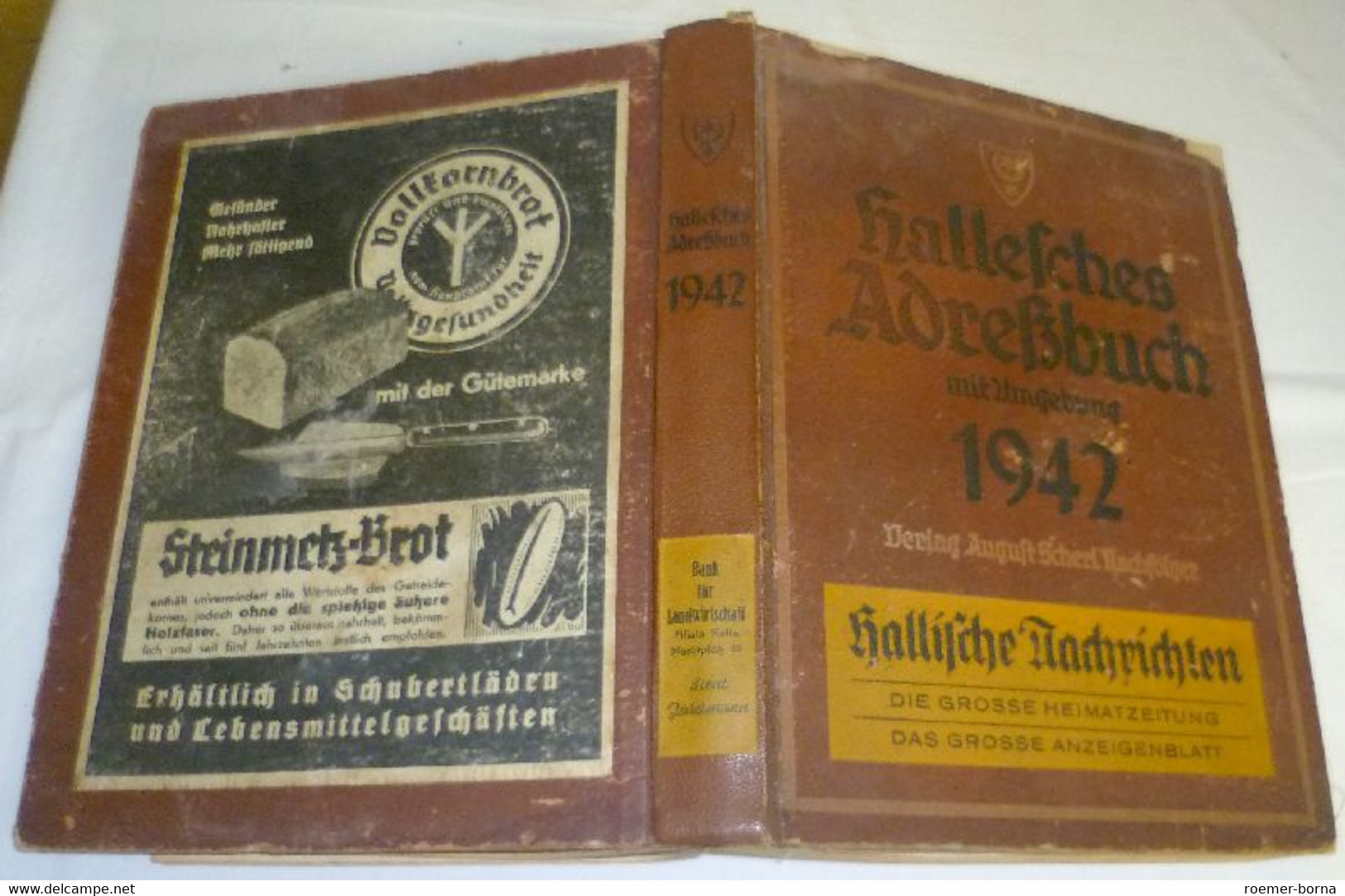 Hallesches Adreßbuch Mit Umgebung Für Das Jahr 1942 - Zonder Classificatie