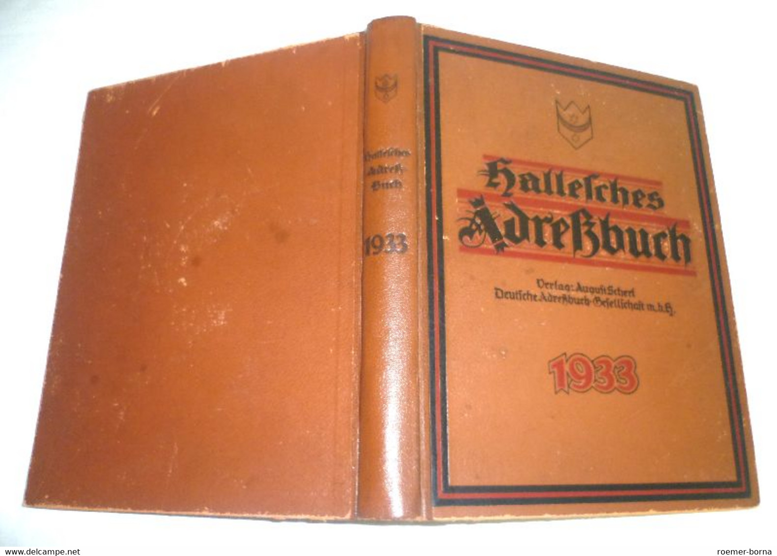 Hallesches Adreßbuch 1933 - Zonder Classificatie